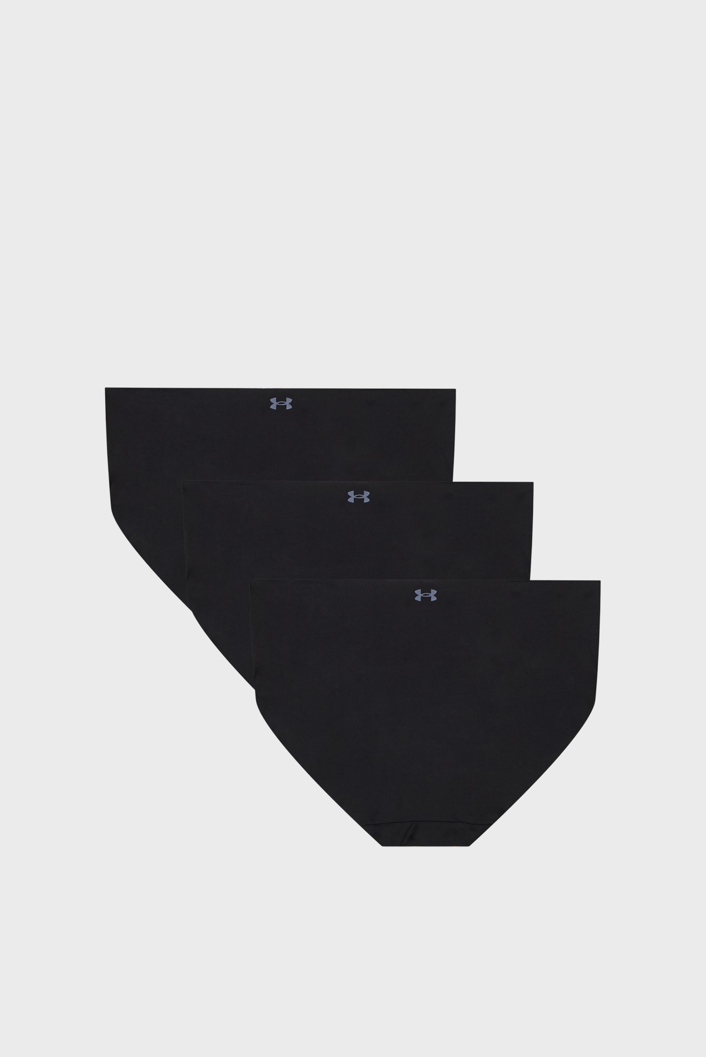 Женские черные трусики (3 шт) UA ESSEN STRETCH NO SHOW 2
