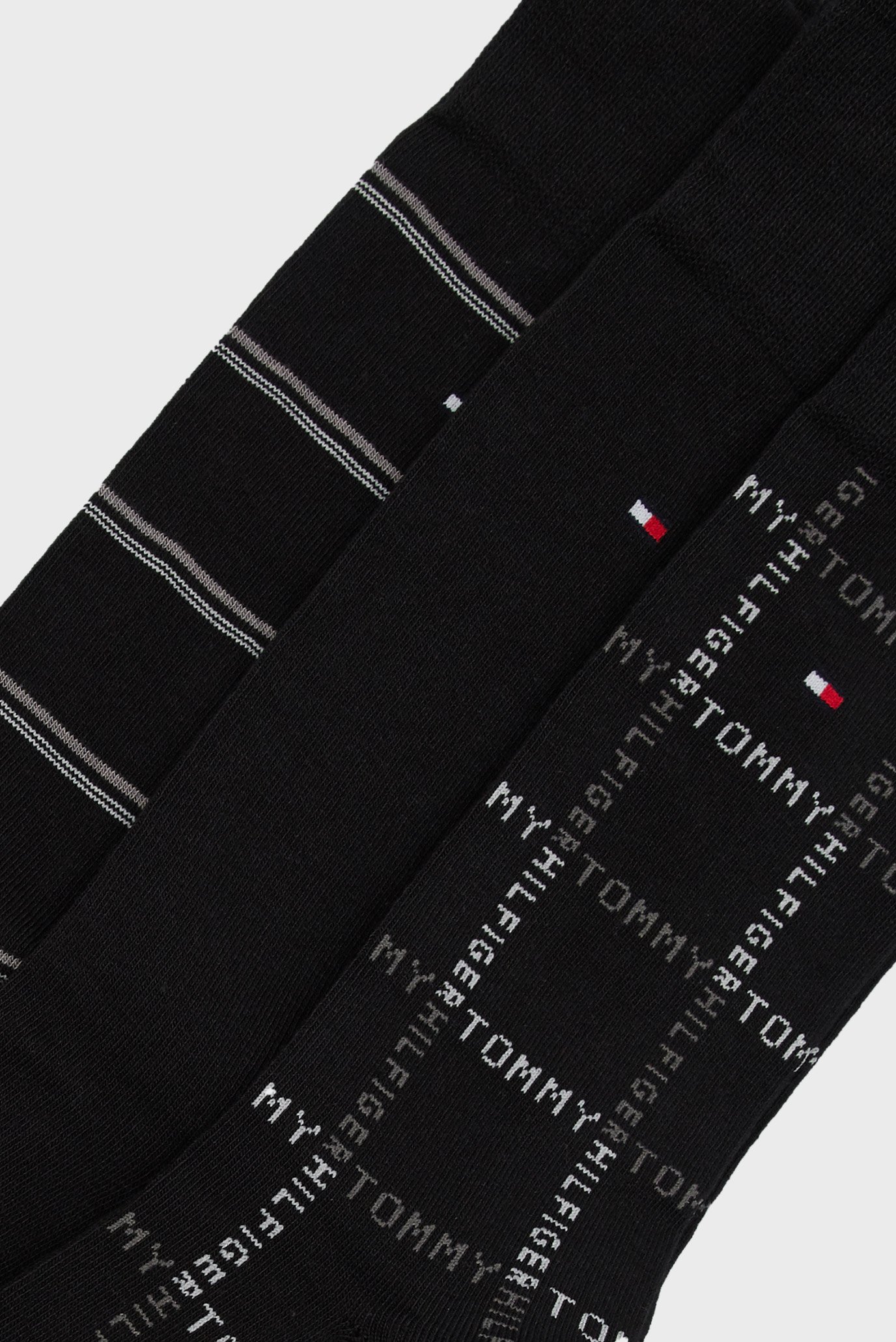 Набор носков TH MEN SOCK 3P GIFTBOX GRID STRIPE 4