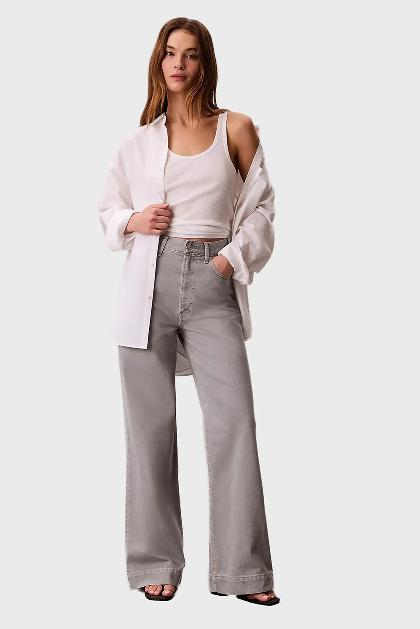 Джинсы SUPER HIGH RISE WIDE LEG SOFT GR 2