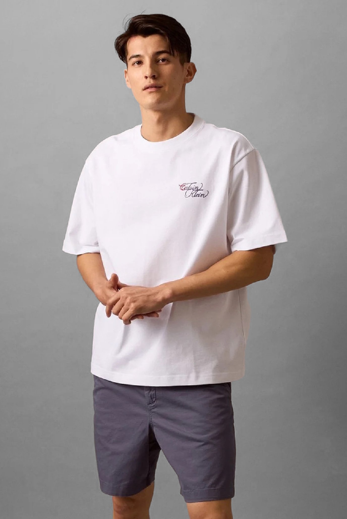 Футболка SS 2 TONE LOGO EMB OVERSIZED TEE 1