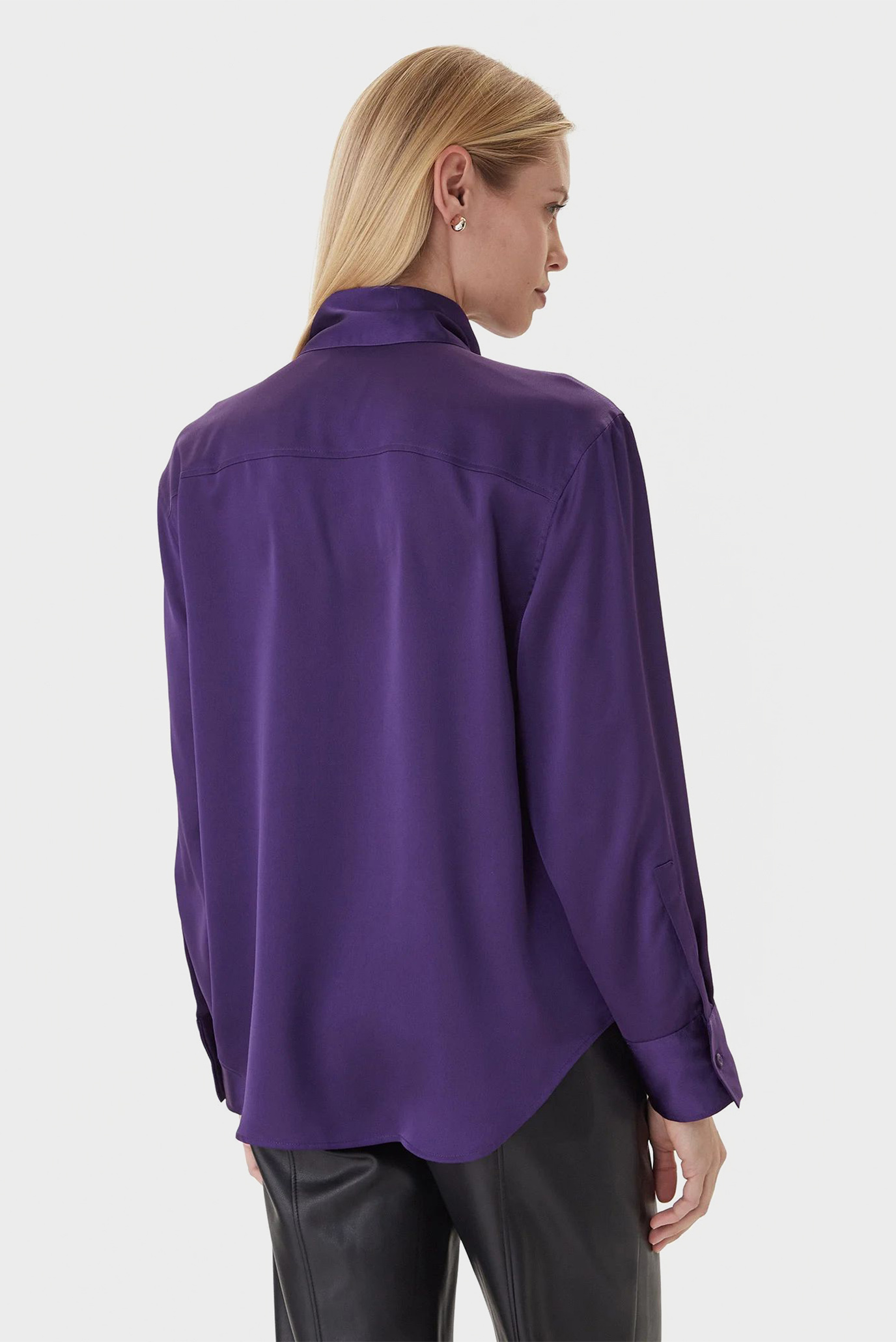 Рубашка Satin Shirt w Scarf 3