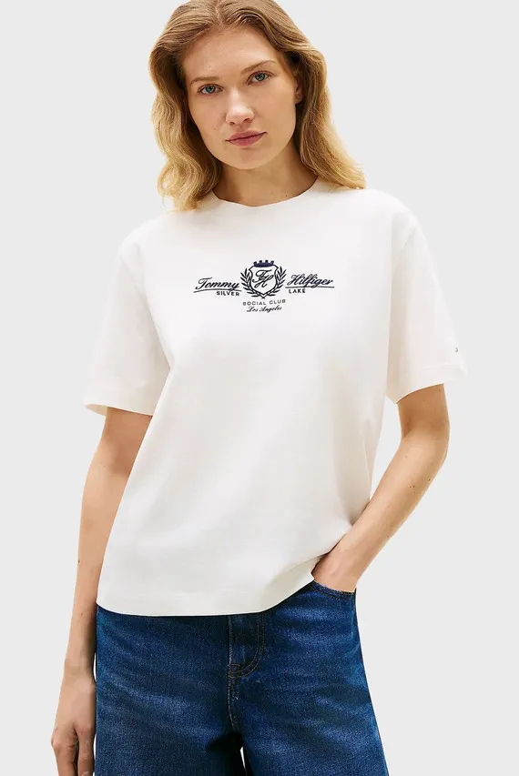 Футболка VARSITY CREST MDRN C-NK SS TEE Tommy Hilfiger