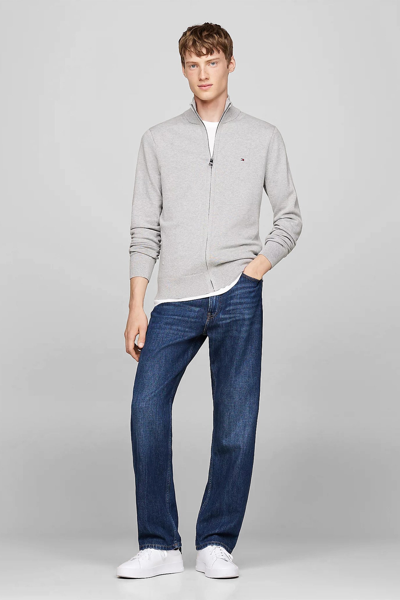 Свитер PIMA ORG CTN CASHMERE ZIP THRU 2