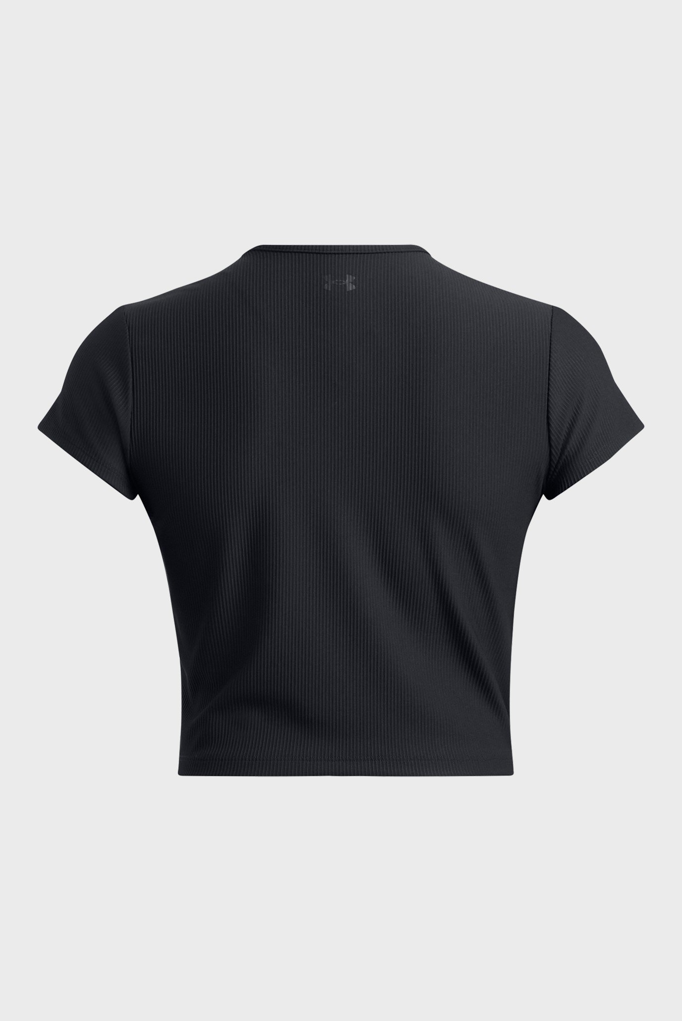 Женская черная футболка Meridian Rib Baby Tee 5