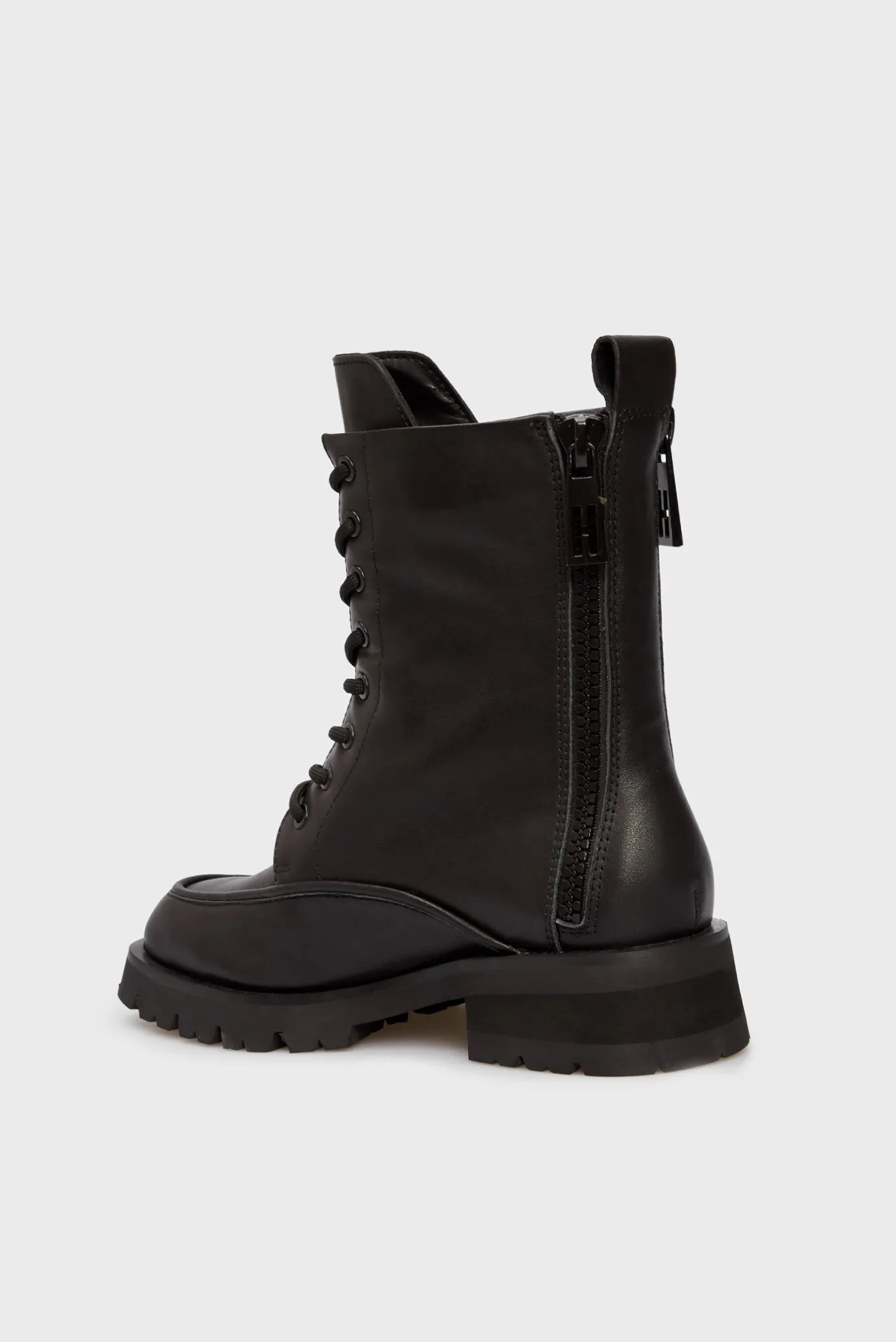 Женские черные кожаные ботинки Rangiroa 4