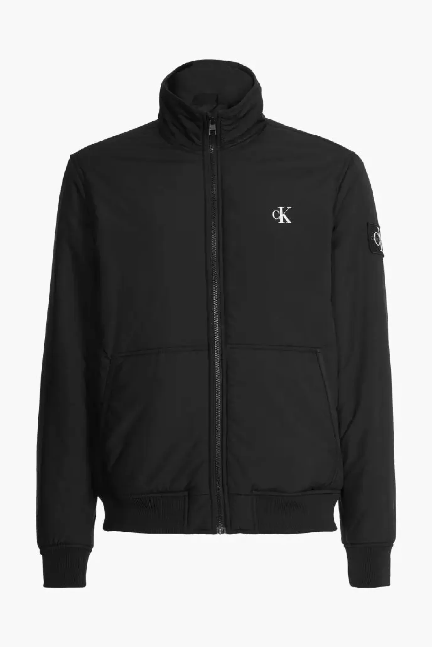 Мужская черная куртка PADDED HARRINGTON JACKET 2