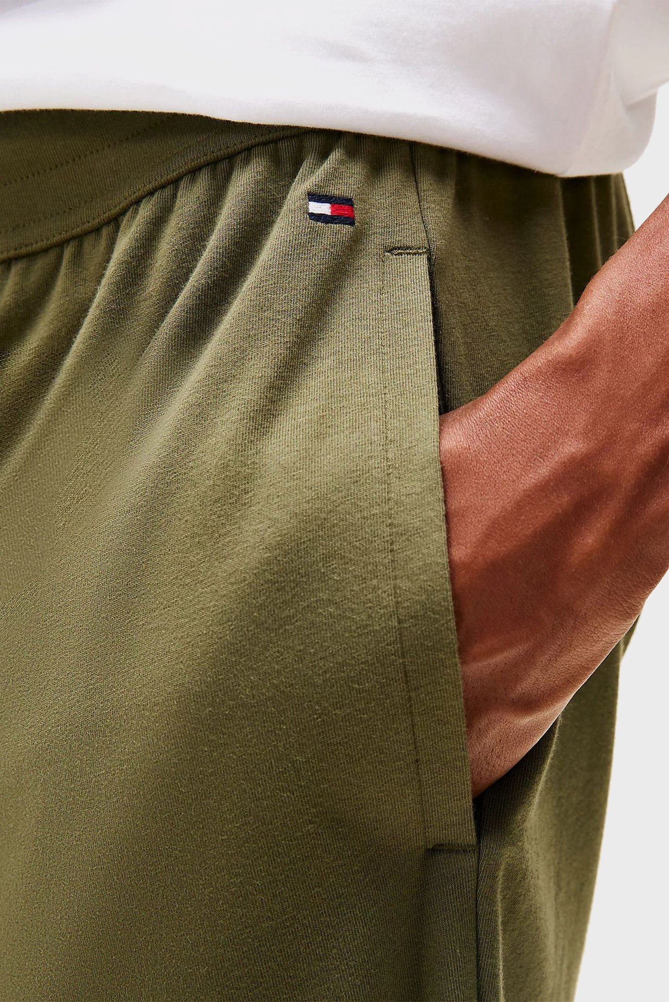 Мужские зеленые шорты 4