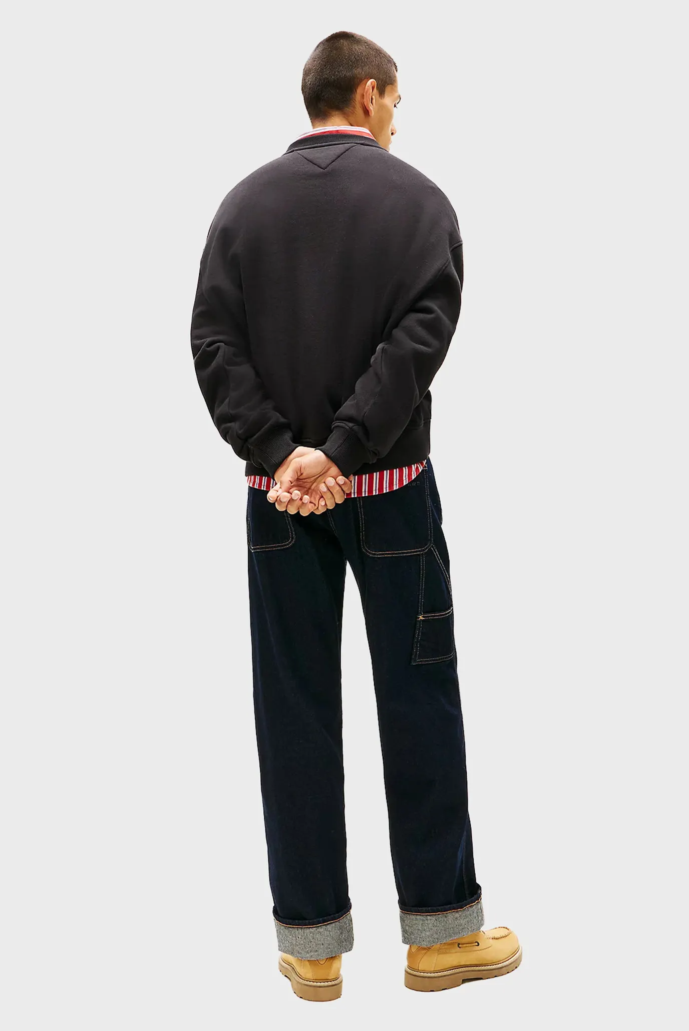 Свитшот TJM 90S DISTRESSED FLAG CREW 3