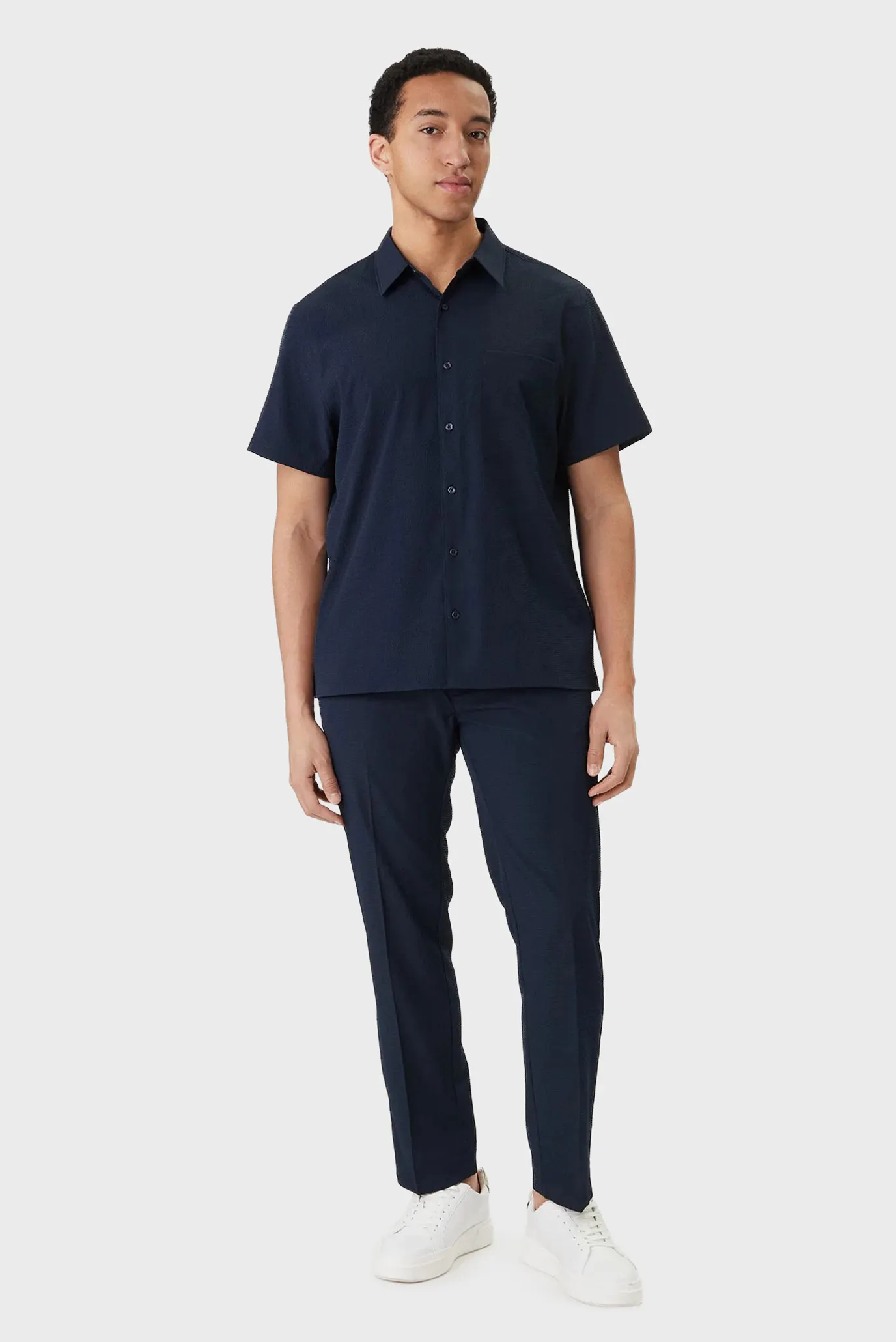 Рубашка с коротким рукавом SS SOLID SEERSUCKER CLASSIC SHIR 2