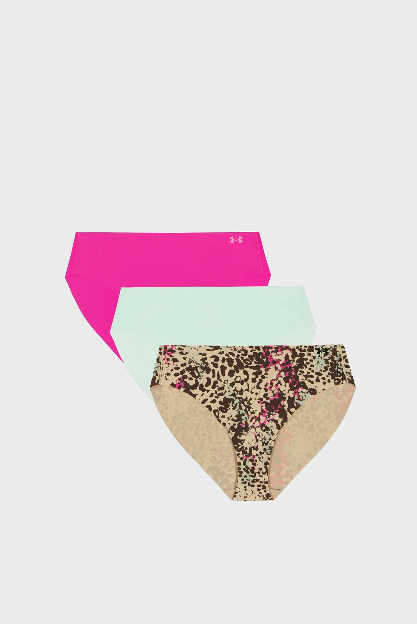 Трусы/UA PURE STRETCH NO SHOW BIKINI-PRINT 3PK 1