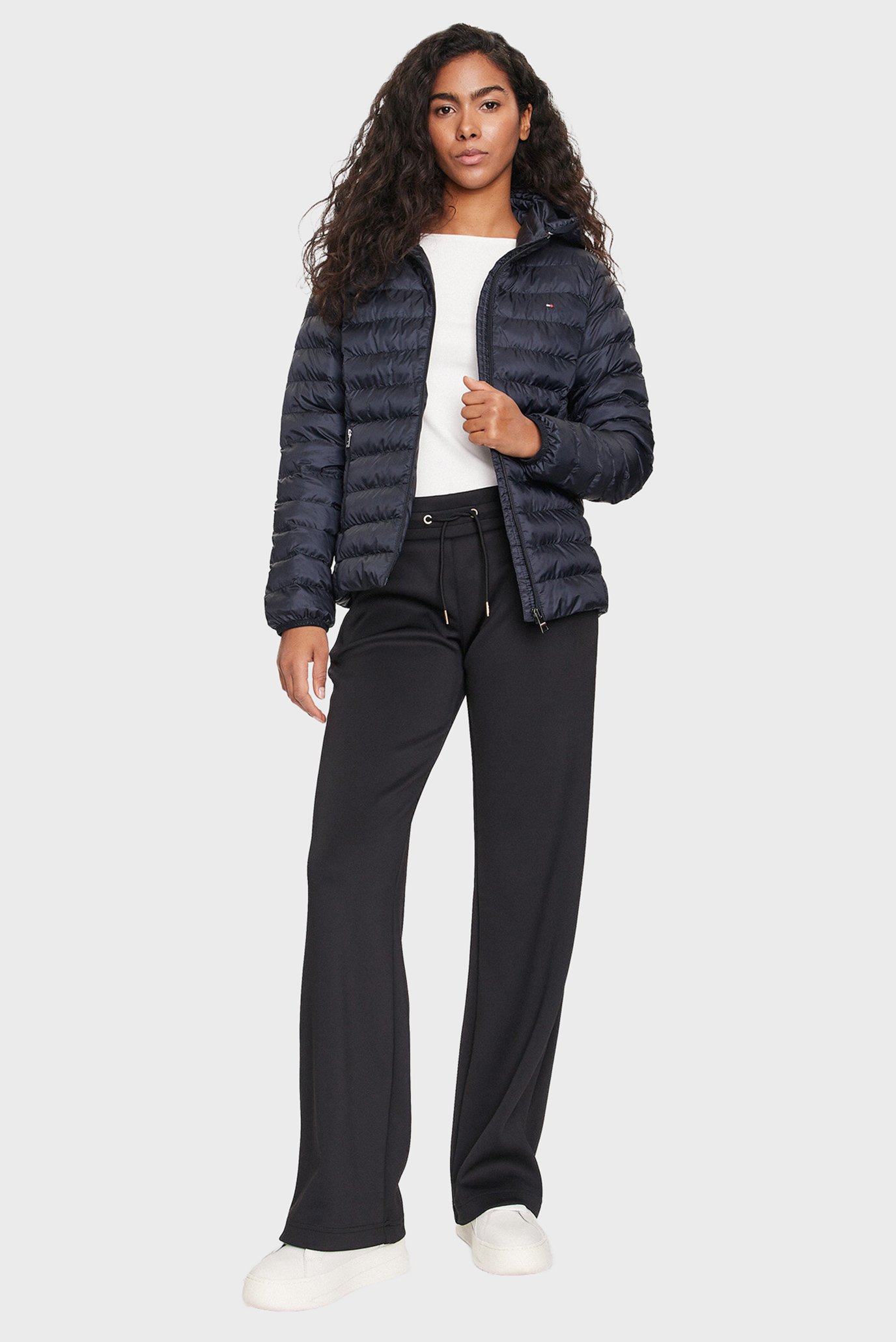 Куртка демисезонная LW PADDED GLOBAL STRIPE JACKETTommy Hilfiger Куртка демисезонная LW PADDED GLOBAL STRIPE JACKET 2