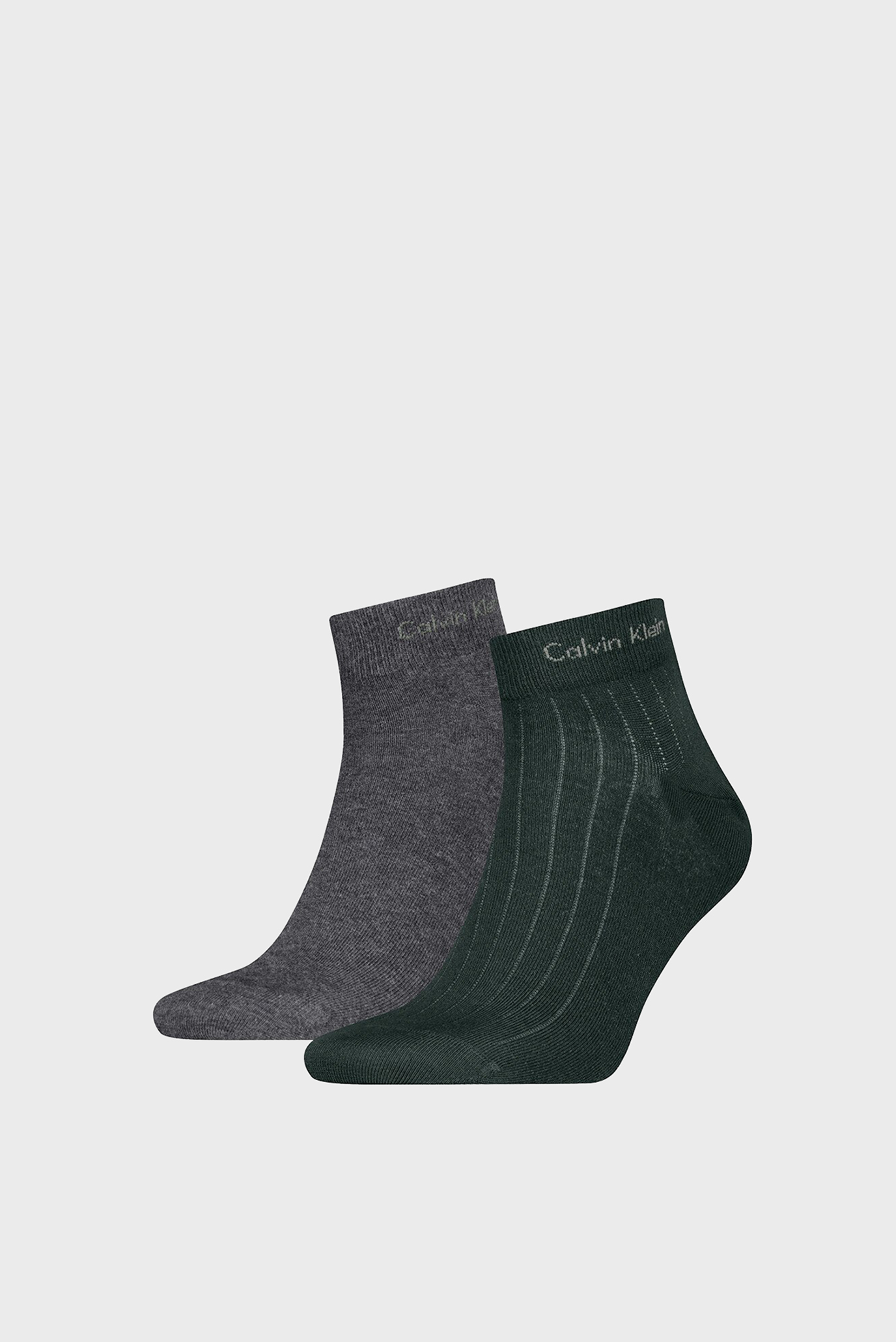 Носки CK MEN QUARTER 2P PINSTRIPE 1