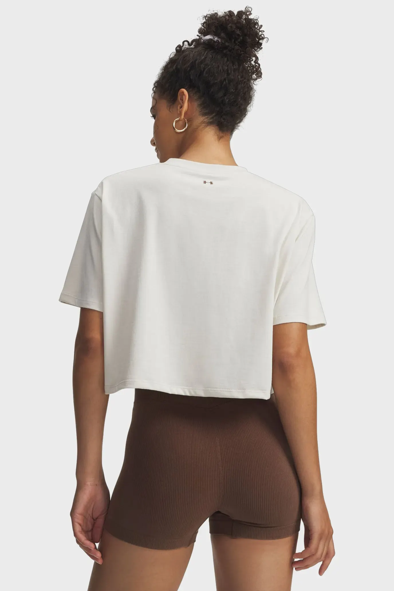 Футболка UA W SCRIPTHEART CROP SS 2