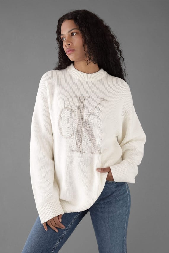 Свитер CK INTARSIA HIGH NECK SWEATER Calvin Klein Jeans Свитер CK INTARSIA HIGH NECK SWEATER Calvin Klein Jeans