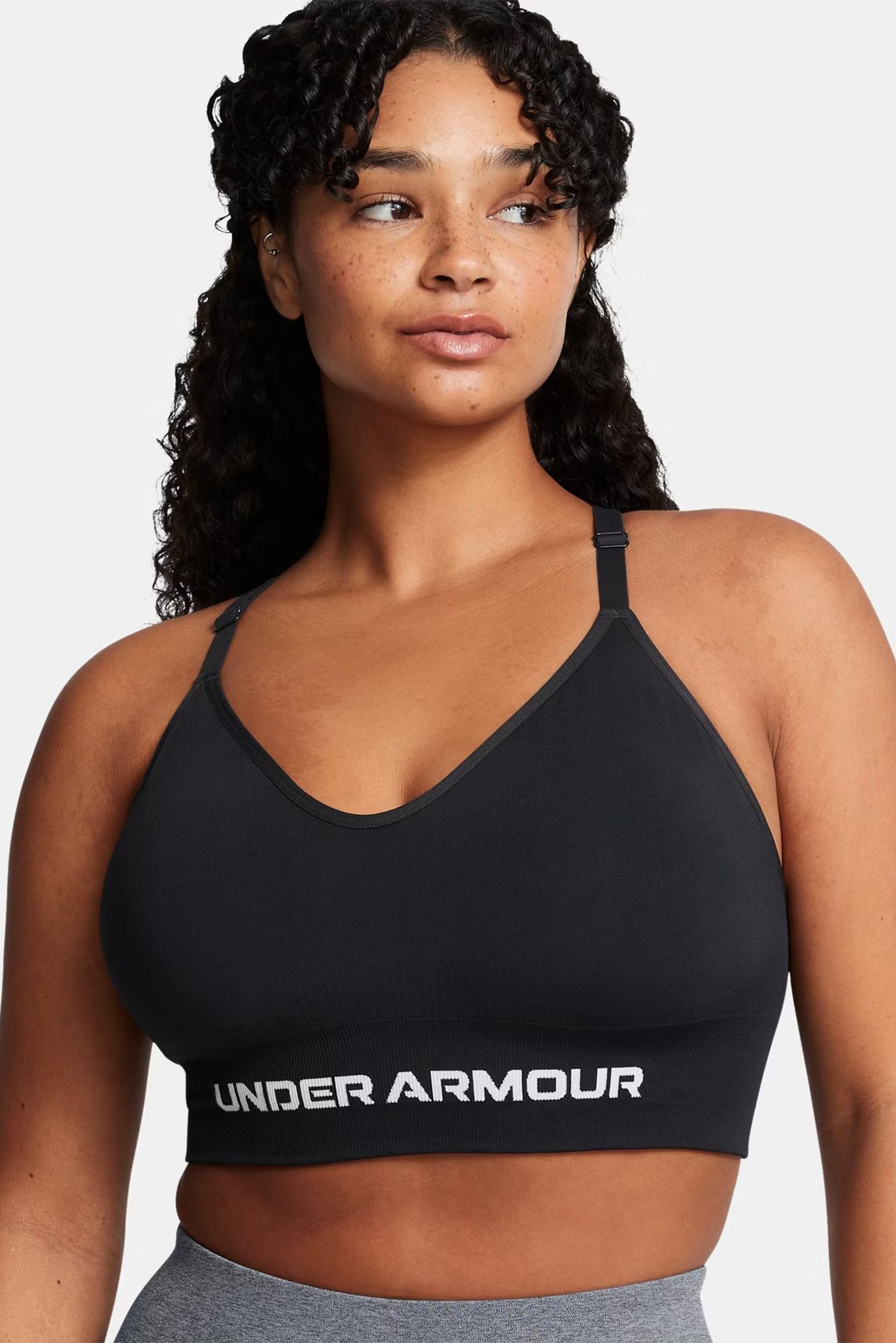Женский черный топ Vanish Seamless Low BraUnder Armour Женский черный топ Vanish Seamless Low Bra 5