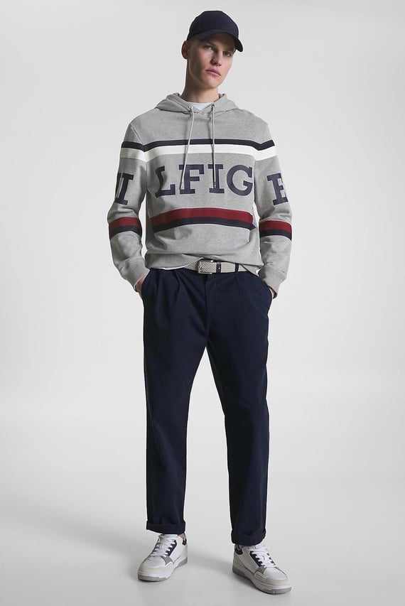 Худи GLOBAL STRIPE MONOTYPE HOODY