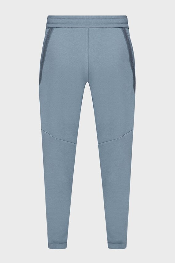 Мужские голубые спортивные брюки  LOGO TAPE COMFORT JOGGER