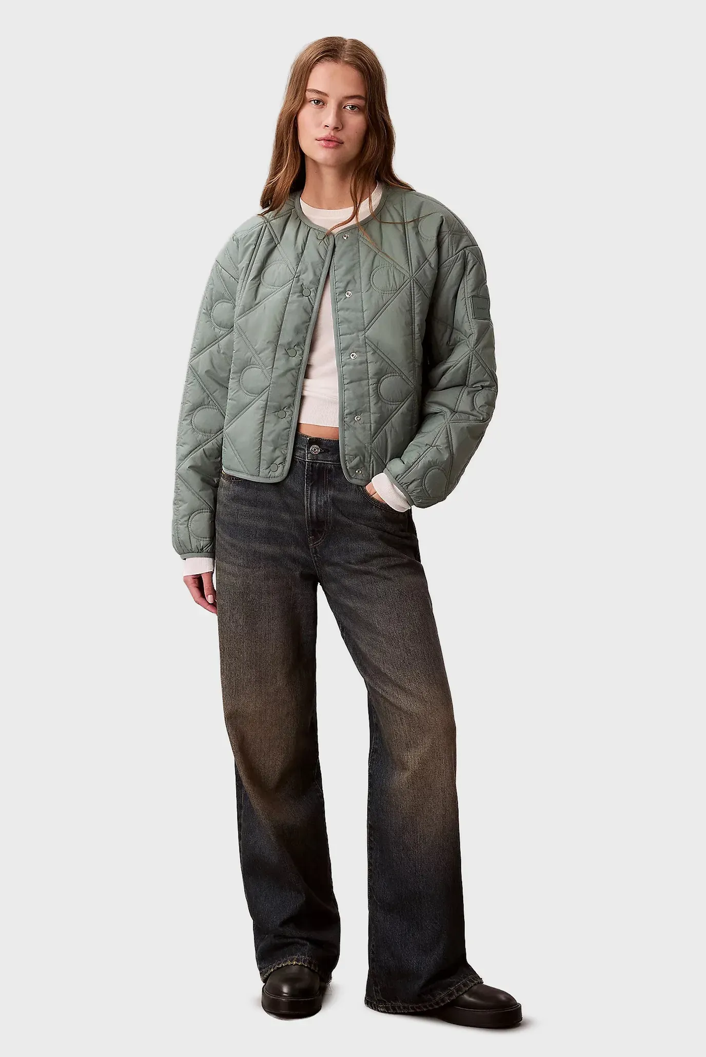 Куртка демисезонная LIGHTWEIGHT AOP QUILTED LINER 2