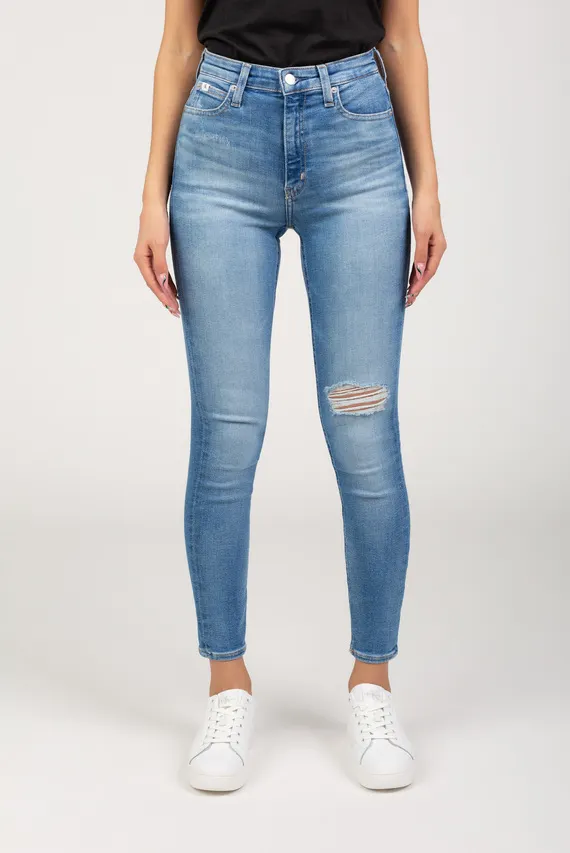 Джинсы HIGH RISE SKINNY ANKLE Calvin Klein Jeans