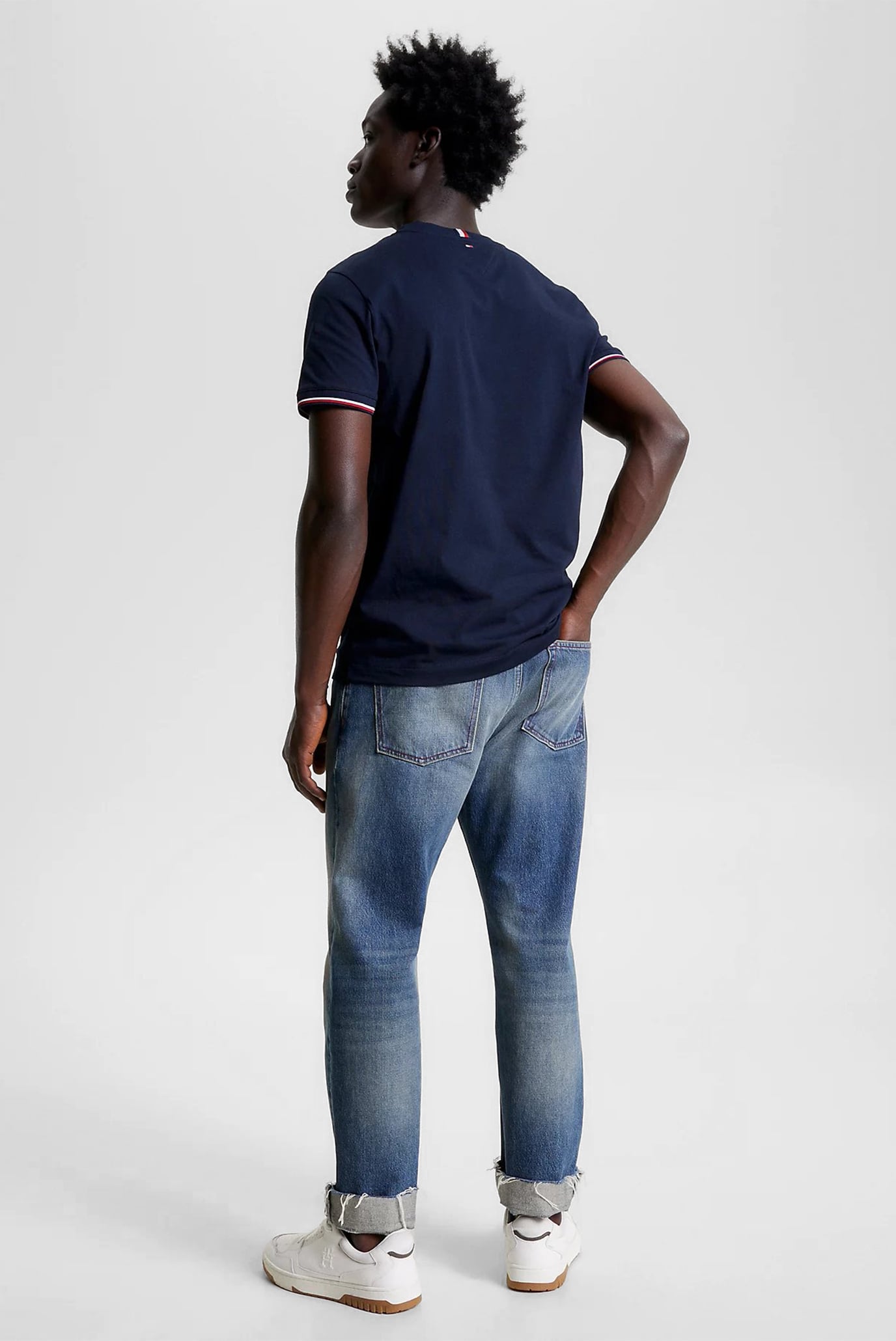 Футболка TOMMY LOGO TIPPED TEE 8