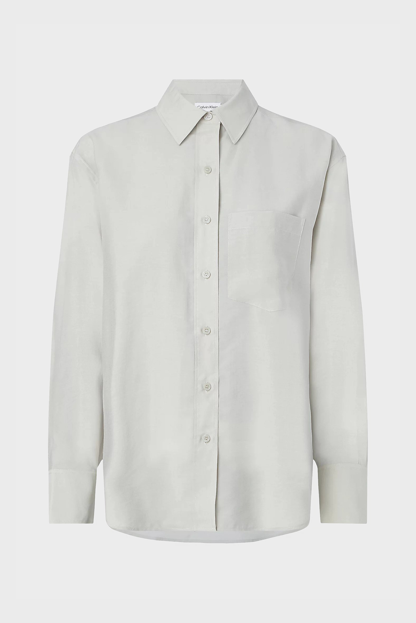 Рубашка/RELAXED SHEER TENCEL SHIRT 6