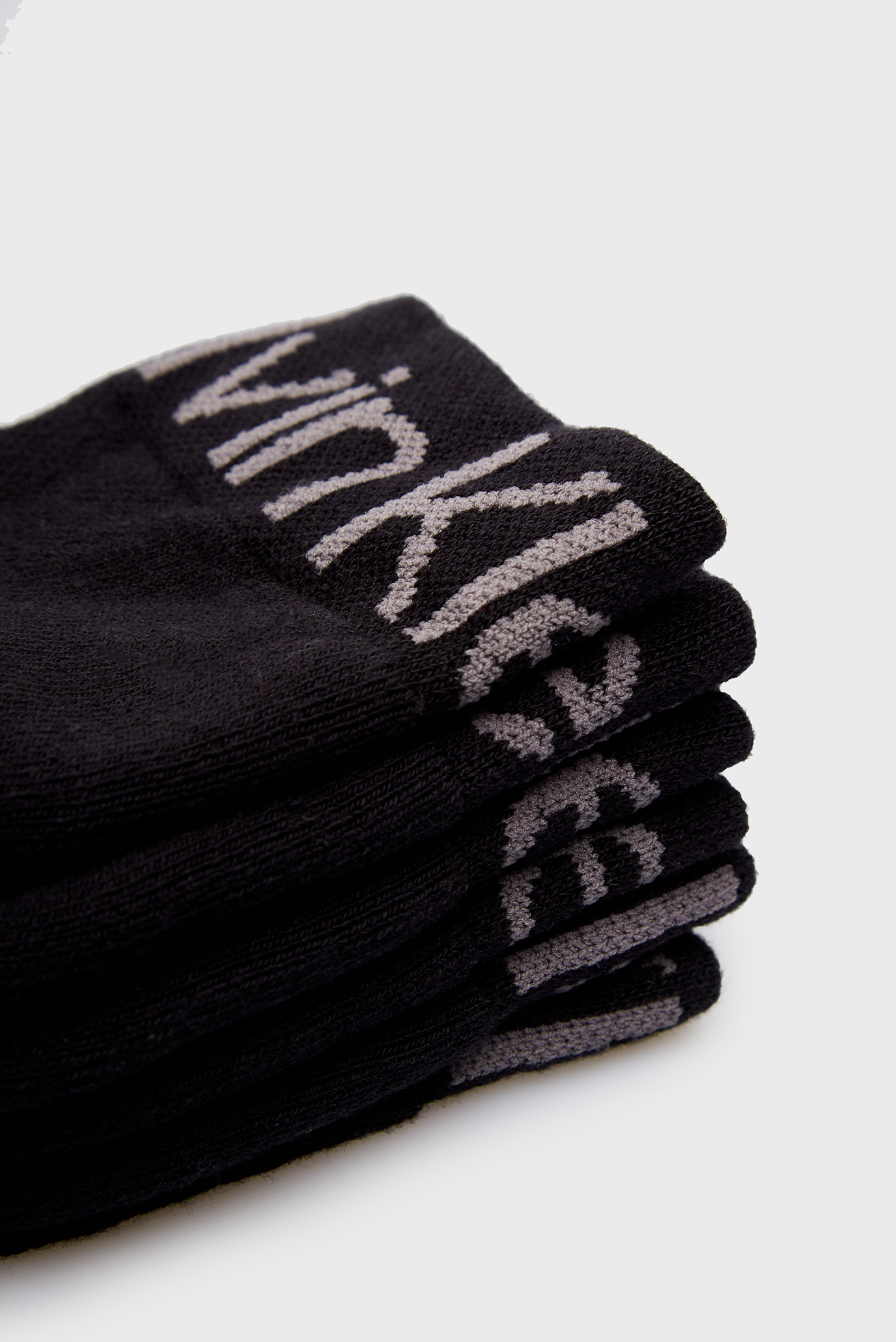 Носки CK MEN QUARTER 3P  LOGO WELT 2