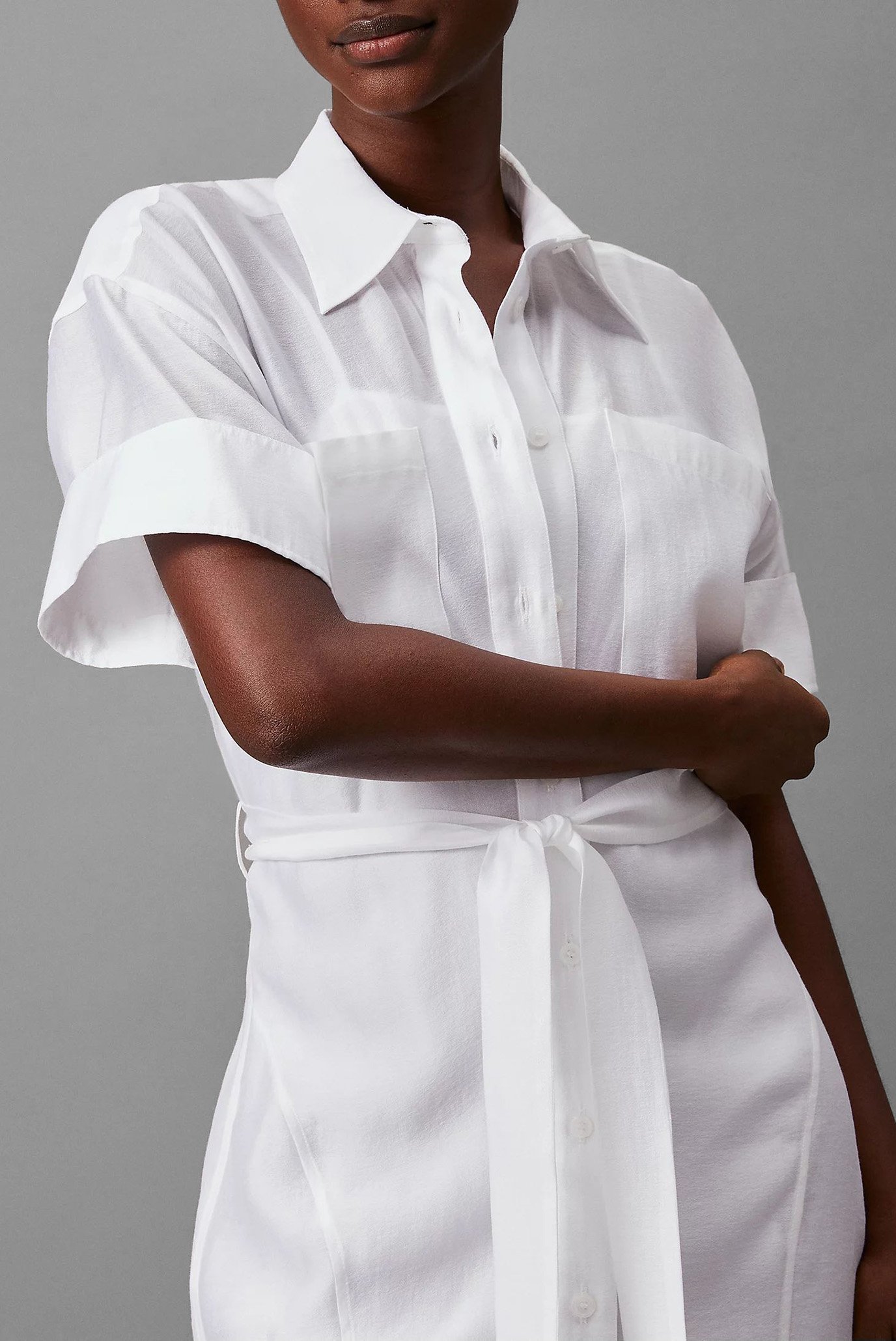 Платье TENCEL VOILE SHIRT DRESS 2