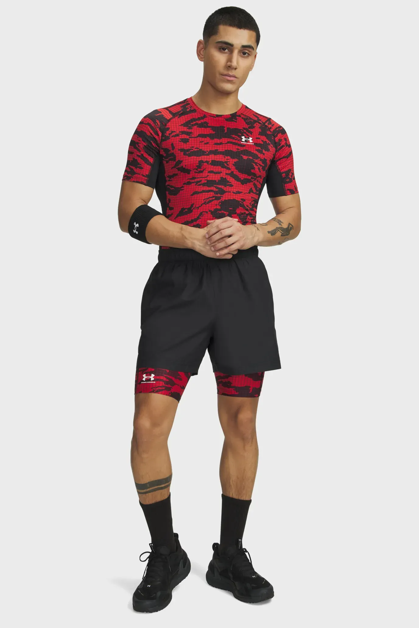 Шорты UA HG Printed Lng Short 2