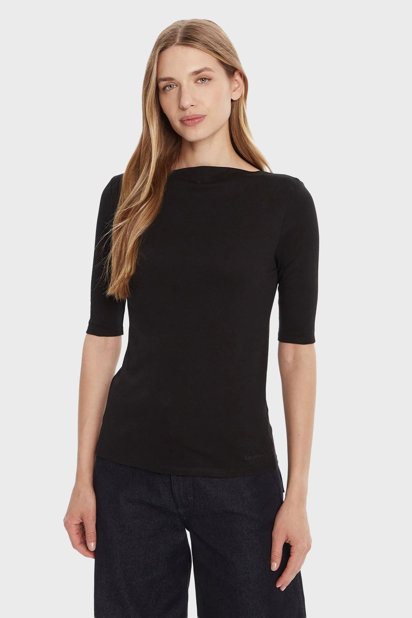 Футболка HALF SLV SUPIMA BOATNECK TOP 1