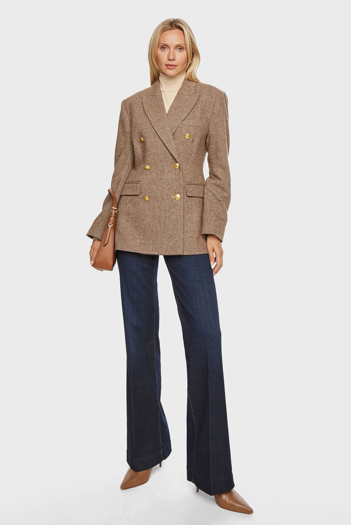 Пиджак HERRINGBONE FITTED DB BLAZER 2