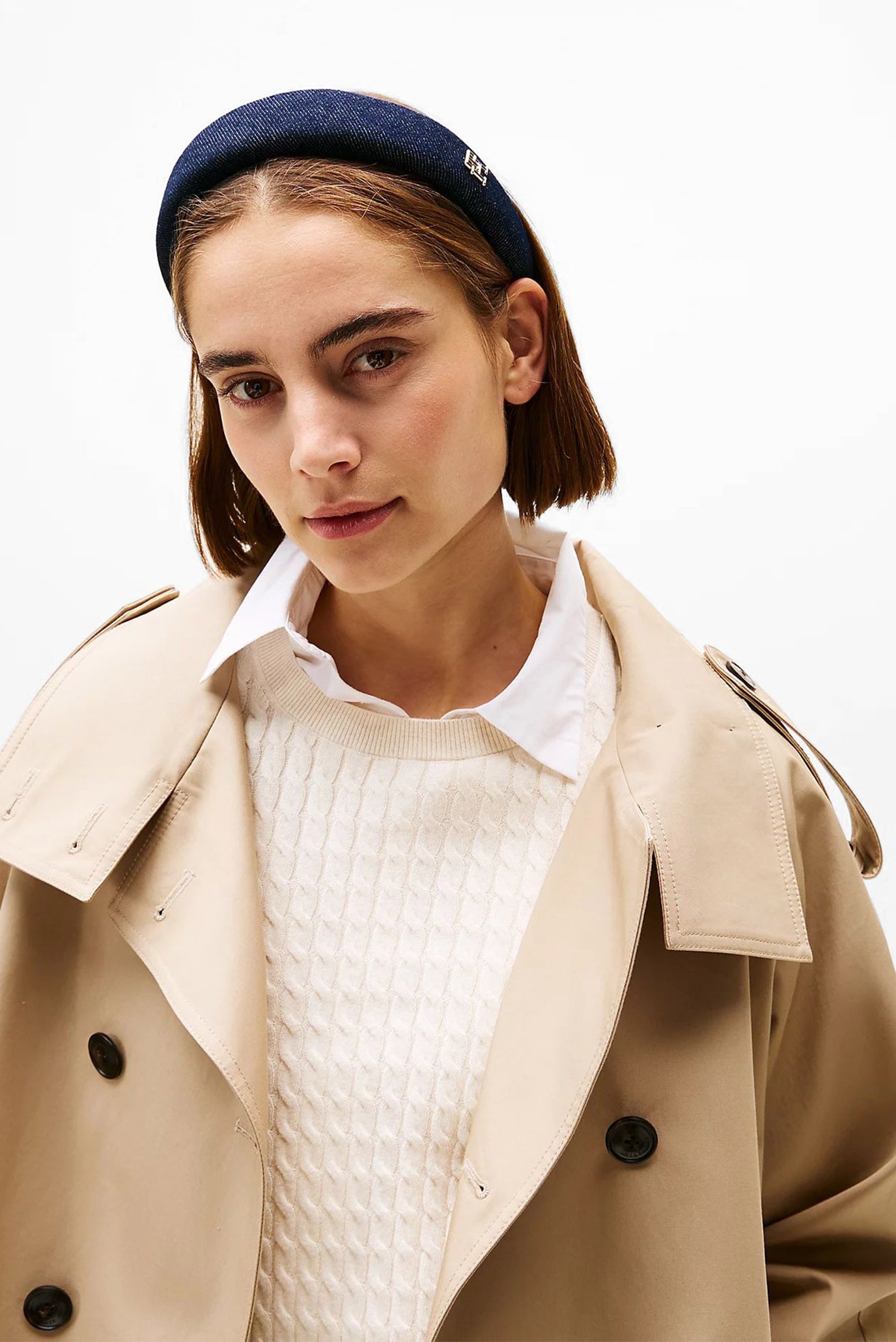 Обруч ELEVATED CHIC DENIM HEADBAND 2