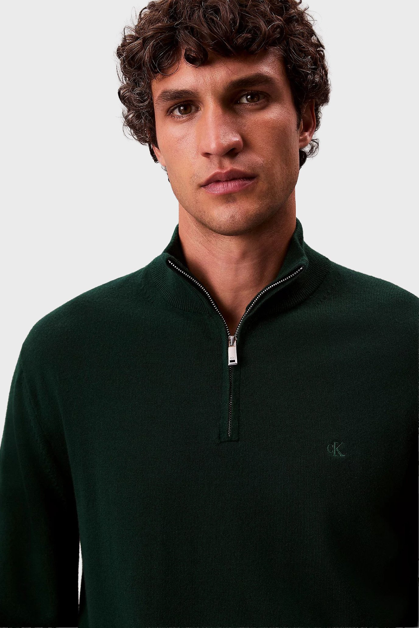 Свитер LS 100% MERINO QZ 14GGCalvin Klein Свитер LS 100% MERINO QZ 14GG 4