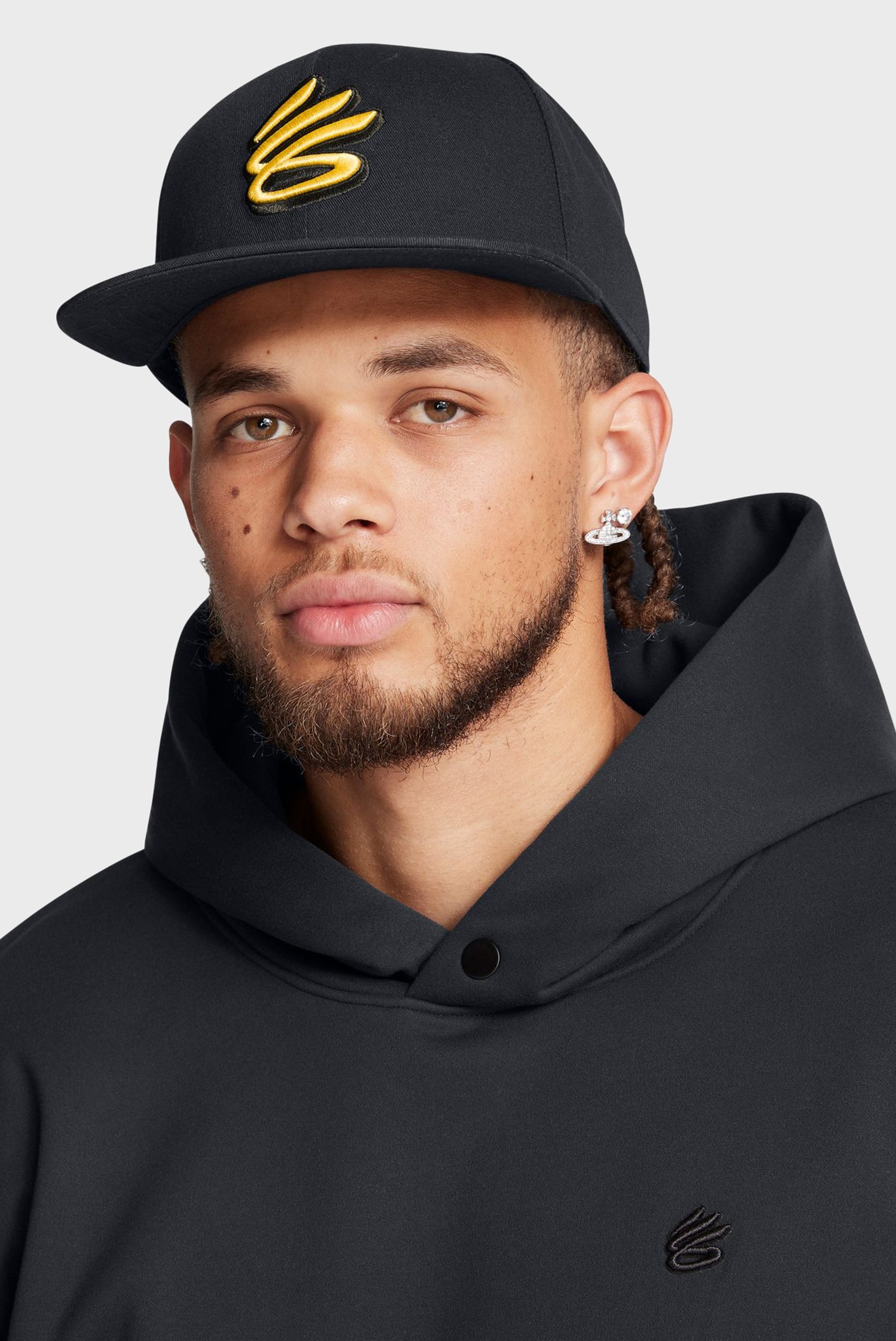 Мужская черная кепка M Curry Flatbrim Snapback 1