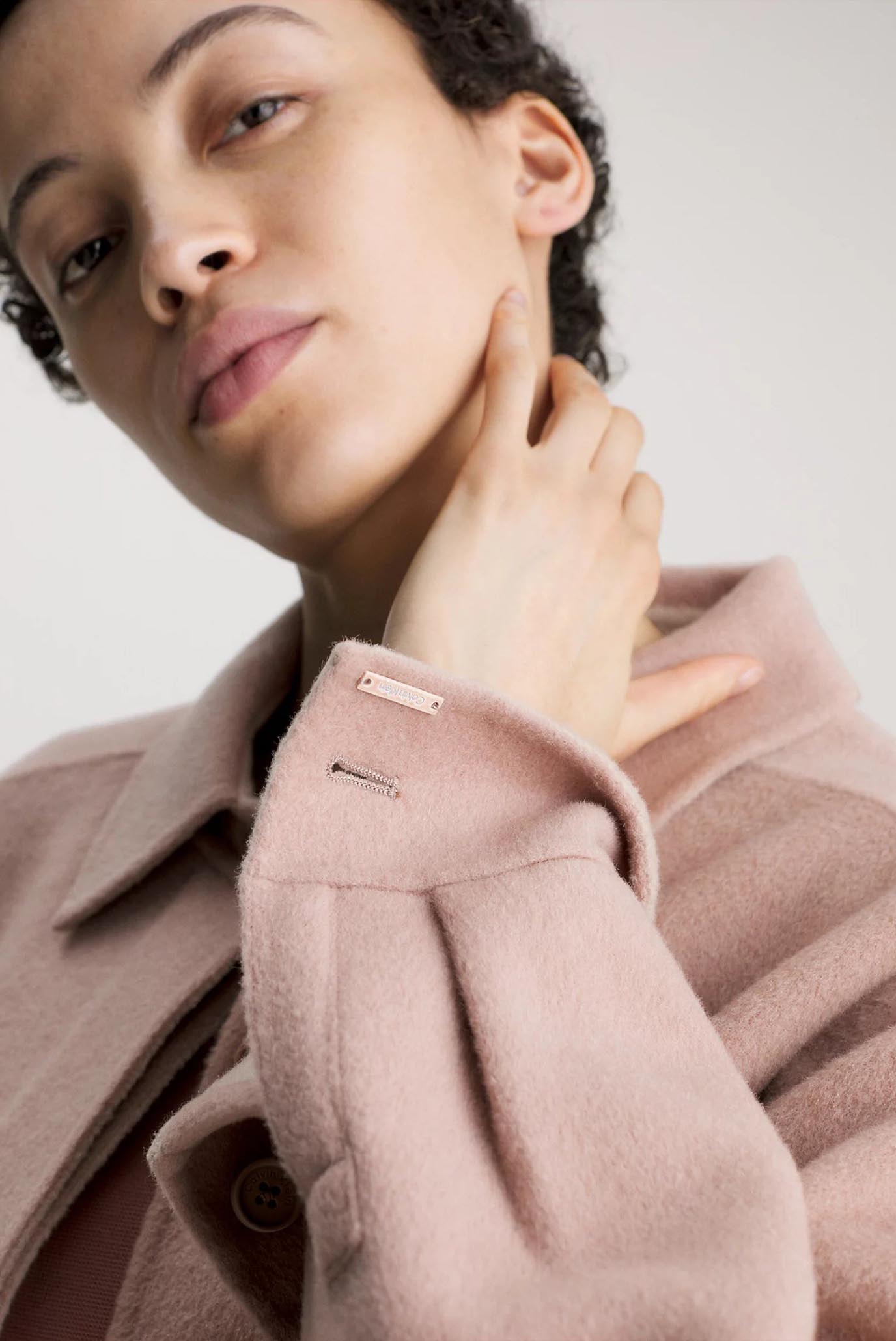 Куртка демисезонная DOUBLE FACED WOOL SHACKET 4