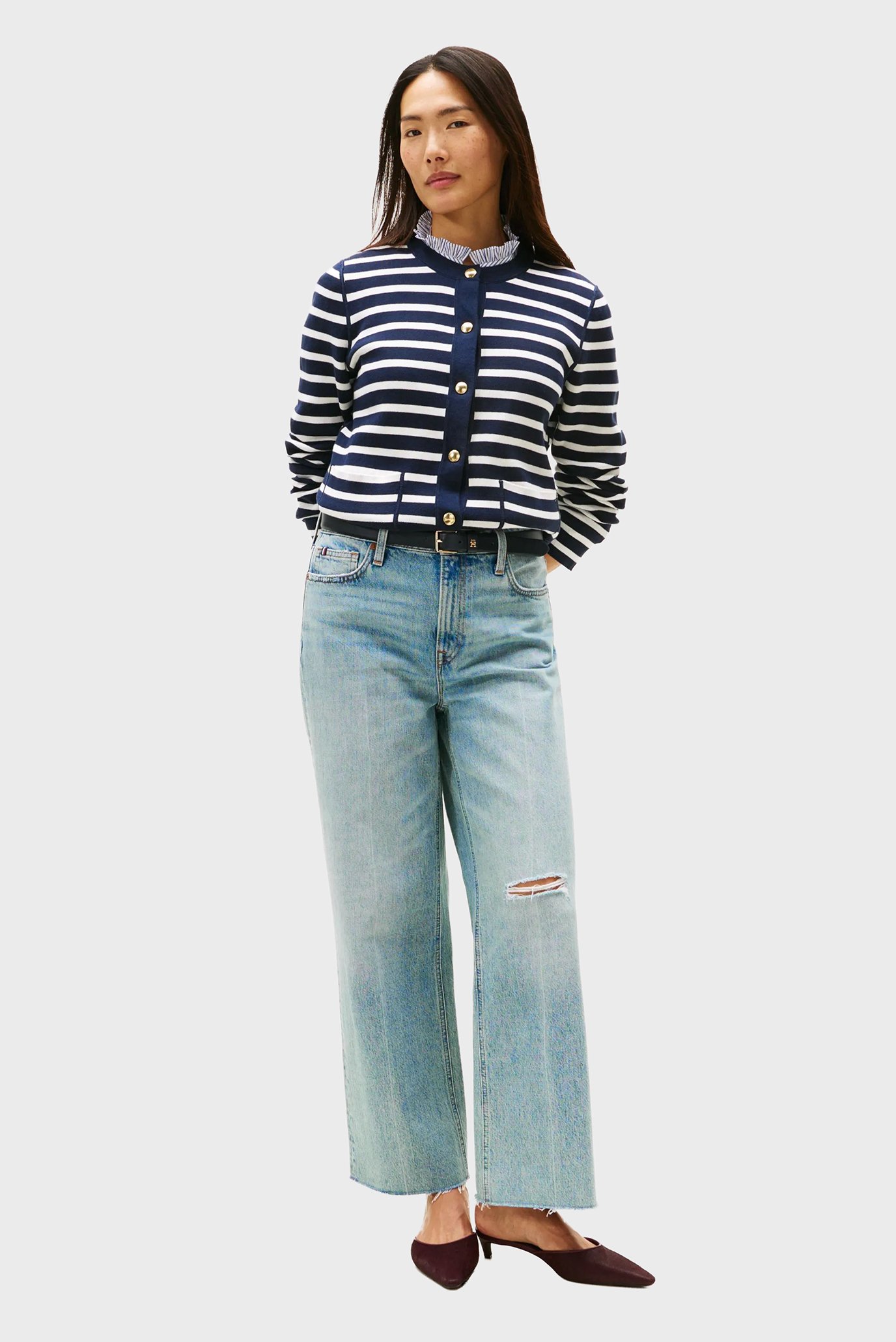 Кардиган CO JERSEY REVERSIBLE LS CARDITommy Hilfiger Кардиган CO JERSEY REVERSIBLE LS CARDI 2