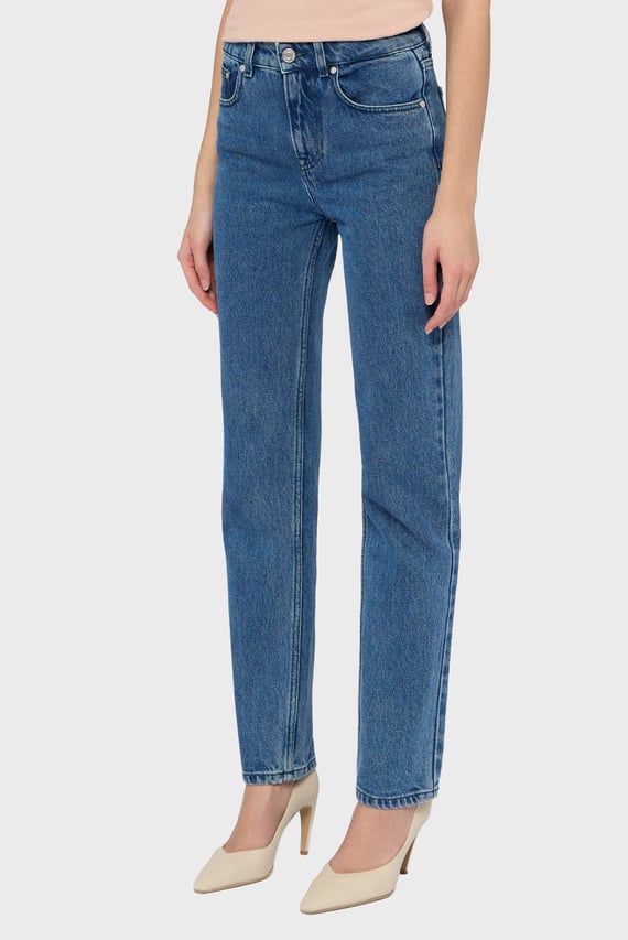 Джинсы WJ190D42 5 POCKET 190 STRAIGHT - BLUE DENIM SW Trussardi