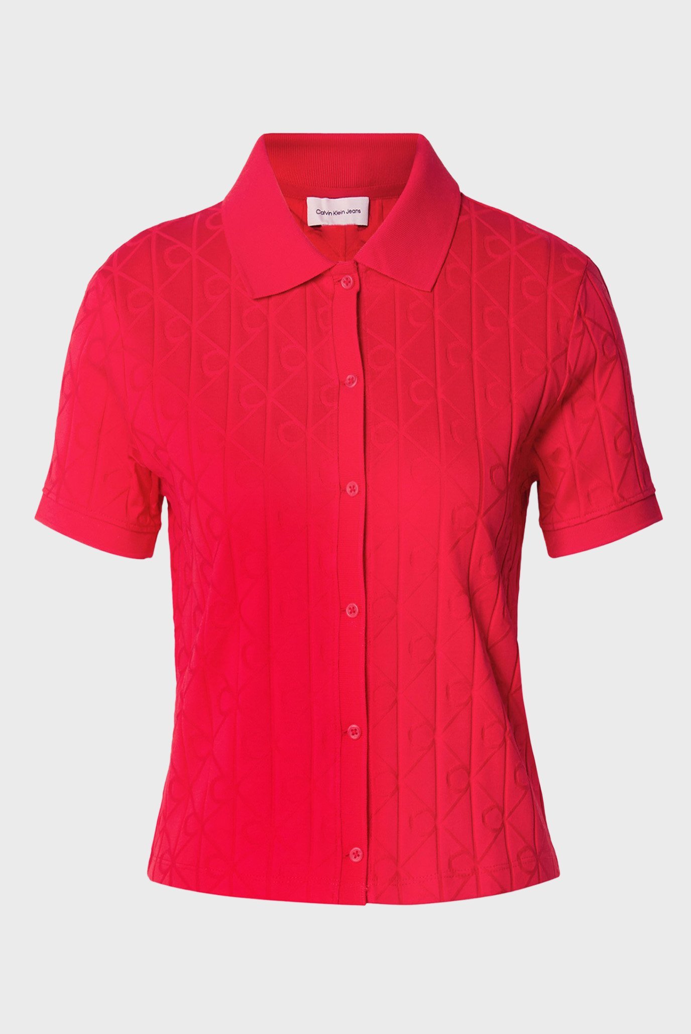 Поло SS AOP JACQUARD POLO TOP 1