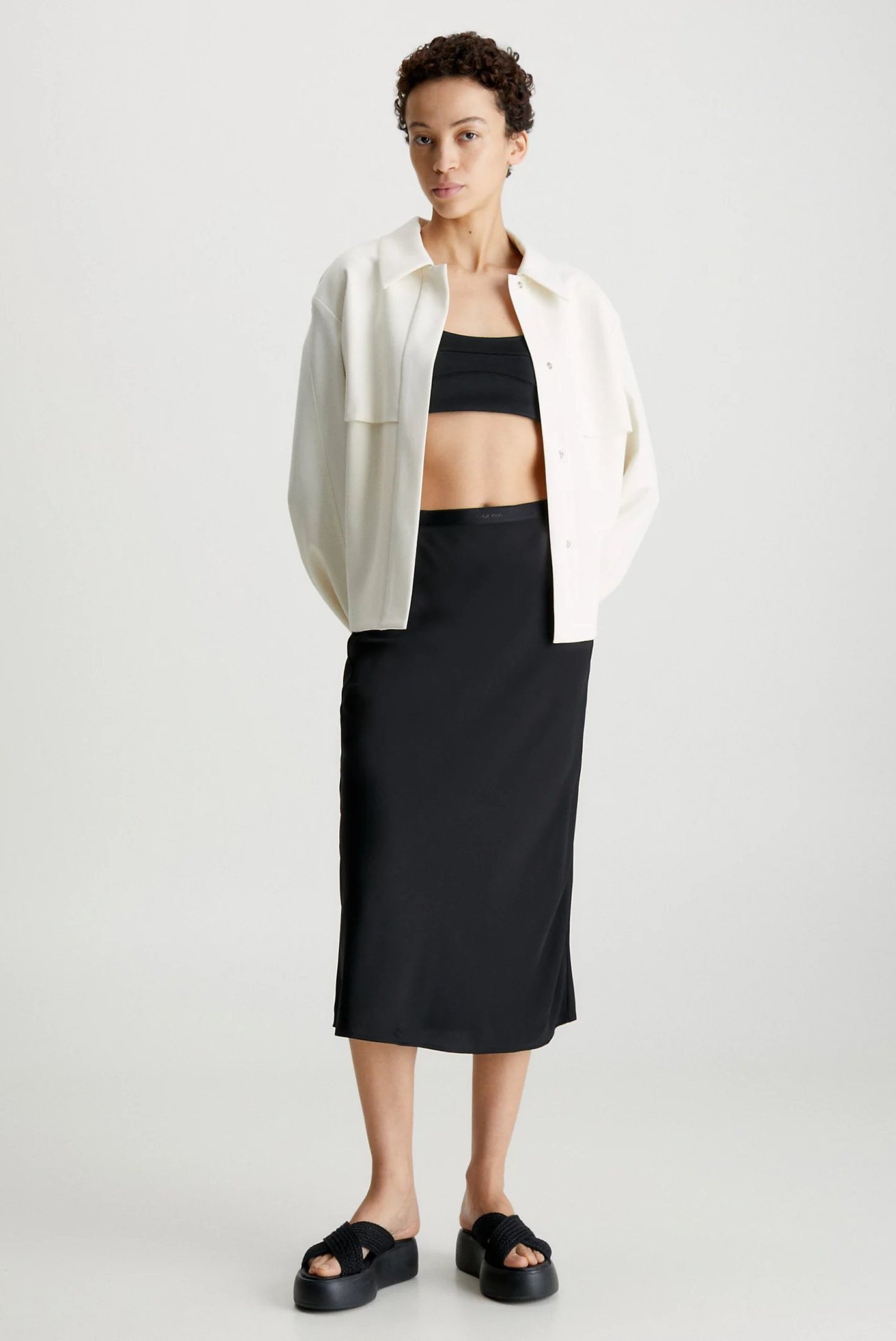 Юбка RECYCLED CDC BIAS CUT MIDI SKIRTCalvin Klein Юбка RECYCLED CDC BIAS CUT MIDI SKIRT 3