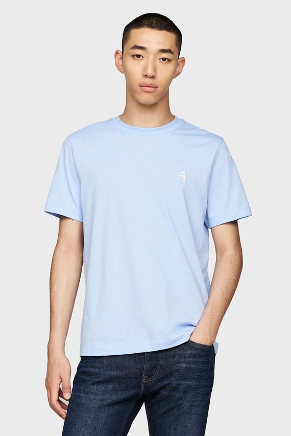 Мужская голубая футболка MONOGRAM IMD TEE