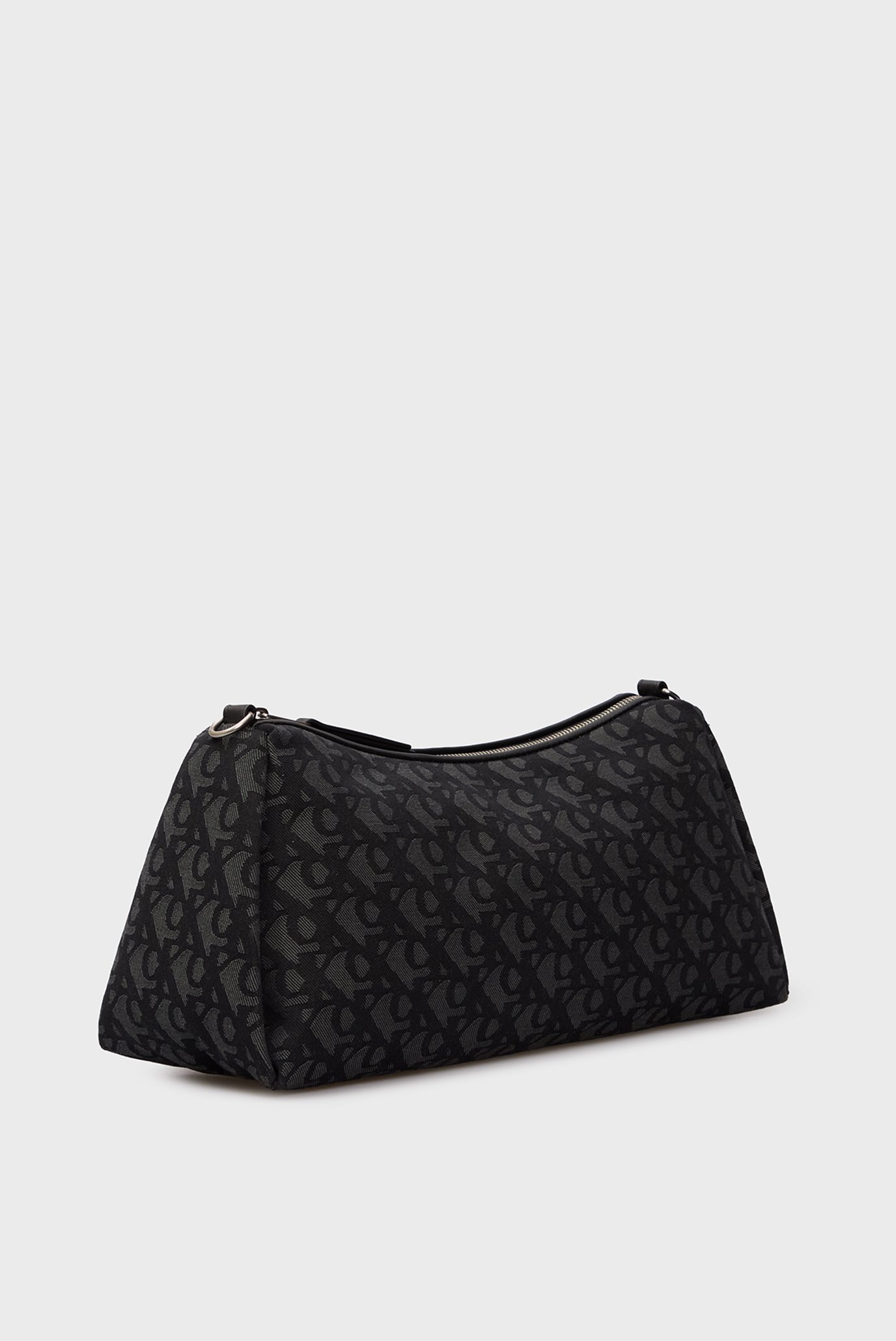 Женская черная сумка с узором DROP MONOGRAM 3
