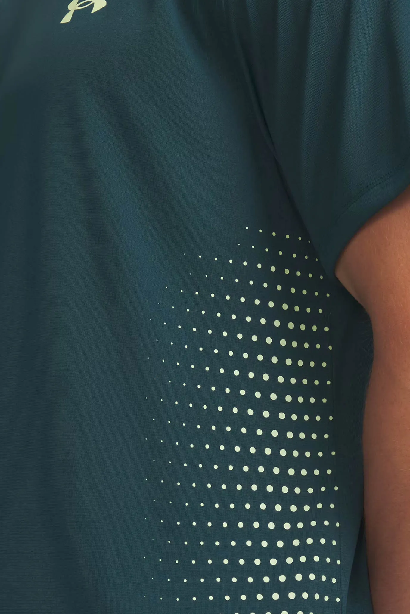 Футболка UA Tech Play Short Sleeve-GRN 3