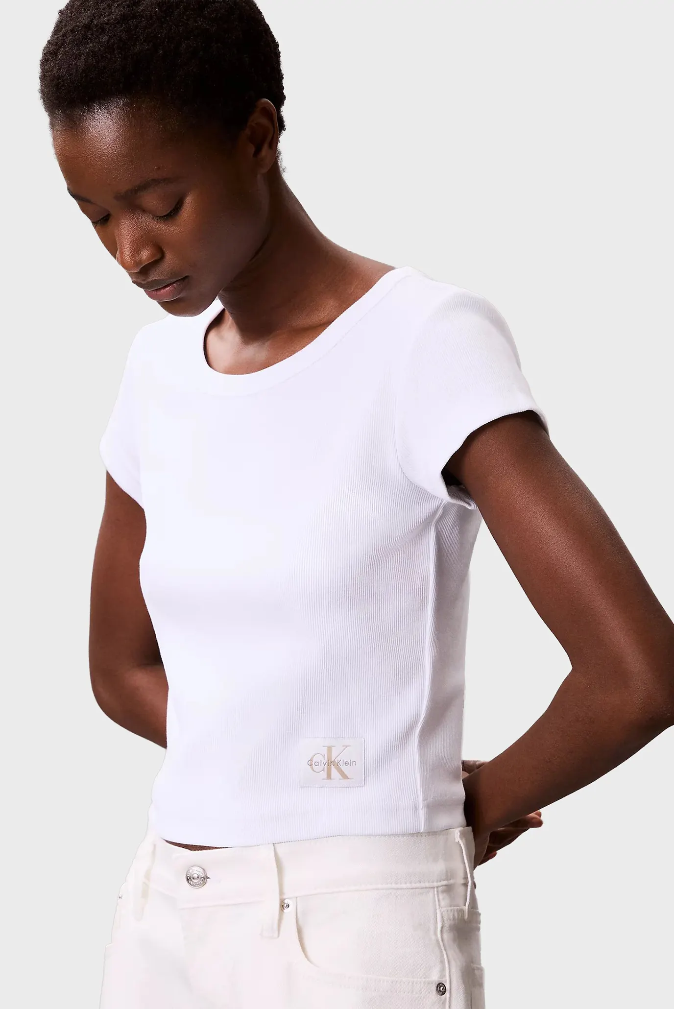 Футболка WOVEN LABEL 2X2 BABY RIB BABY TE 4