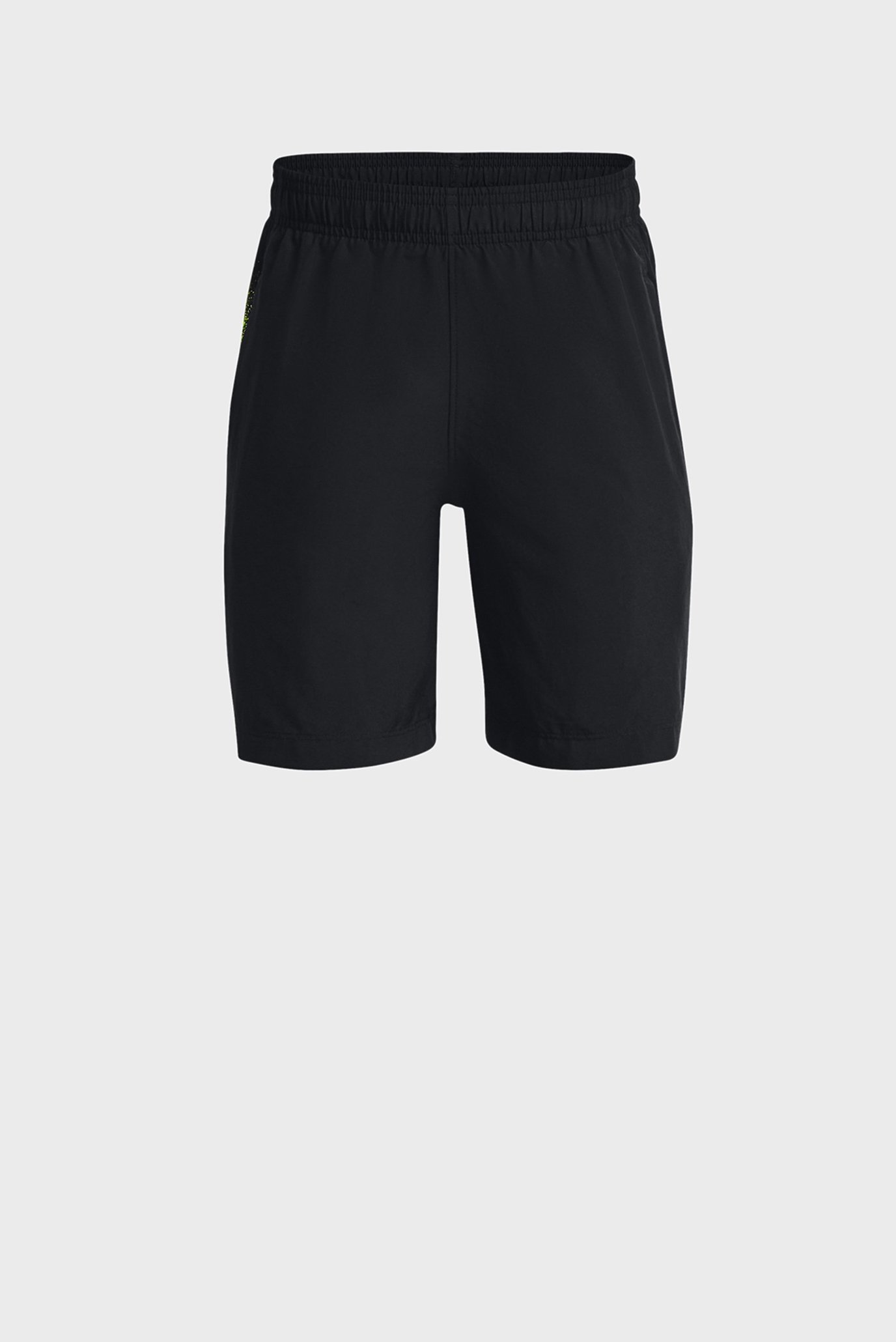 Детские черные шорты UA Woven Graphic Shorts 3