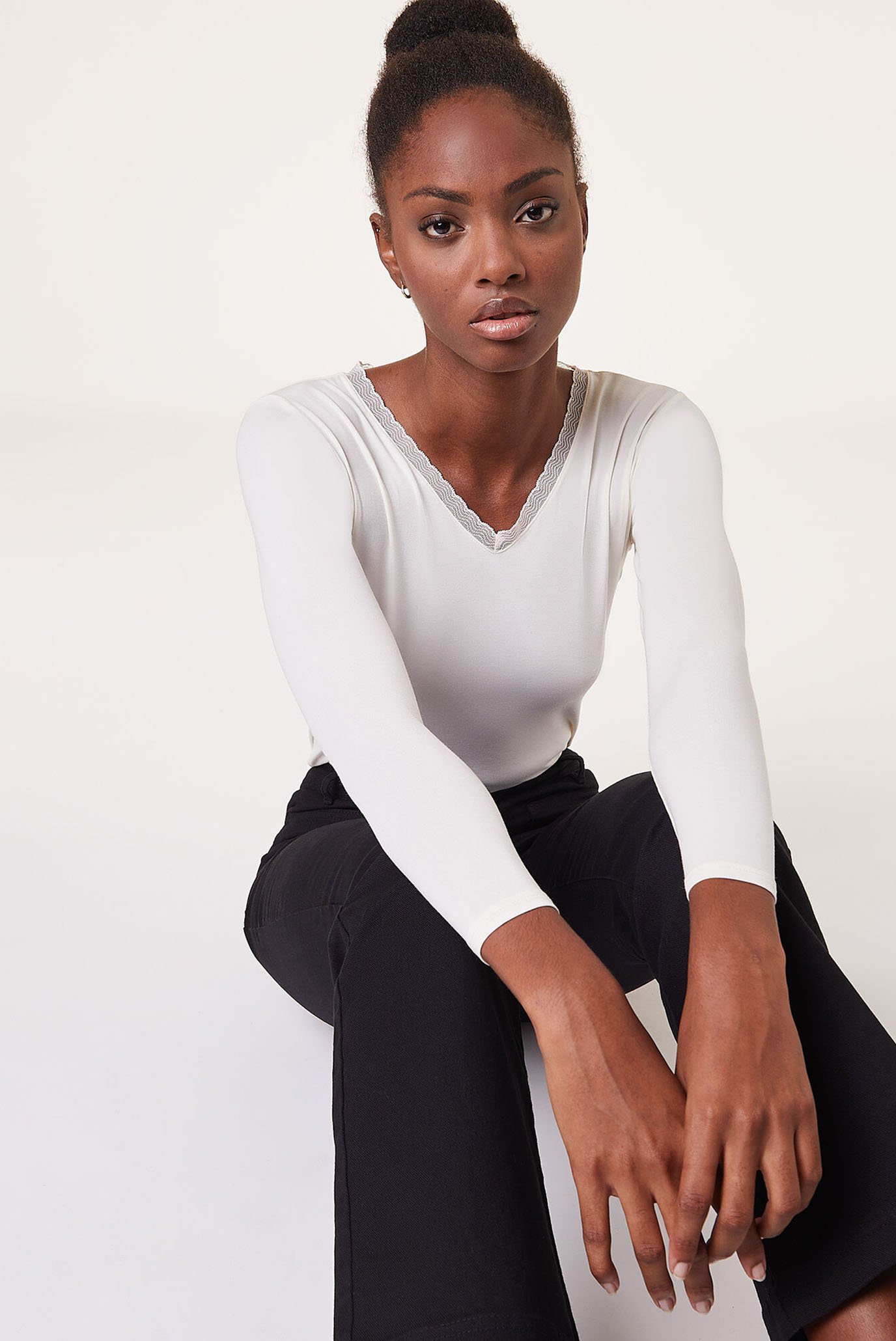 Лонгслив WARM ME UP - T-SHIRT ML - NOIR 5