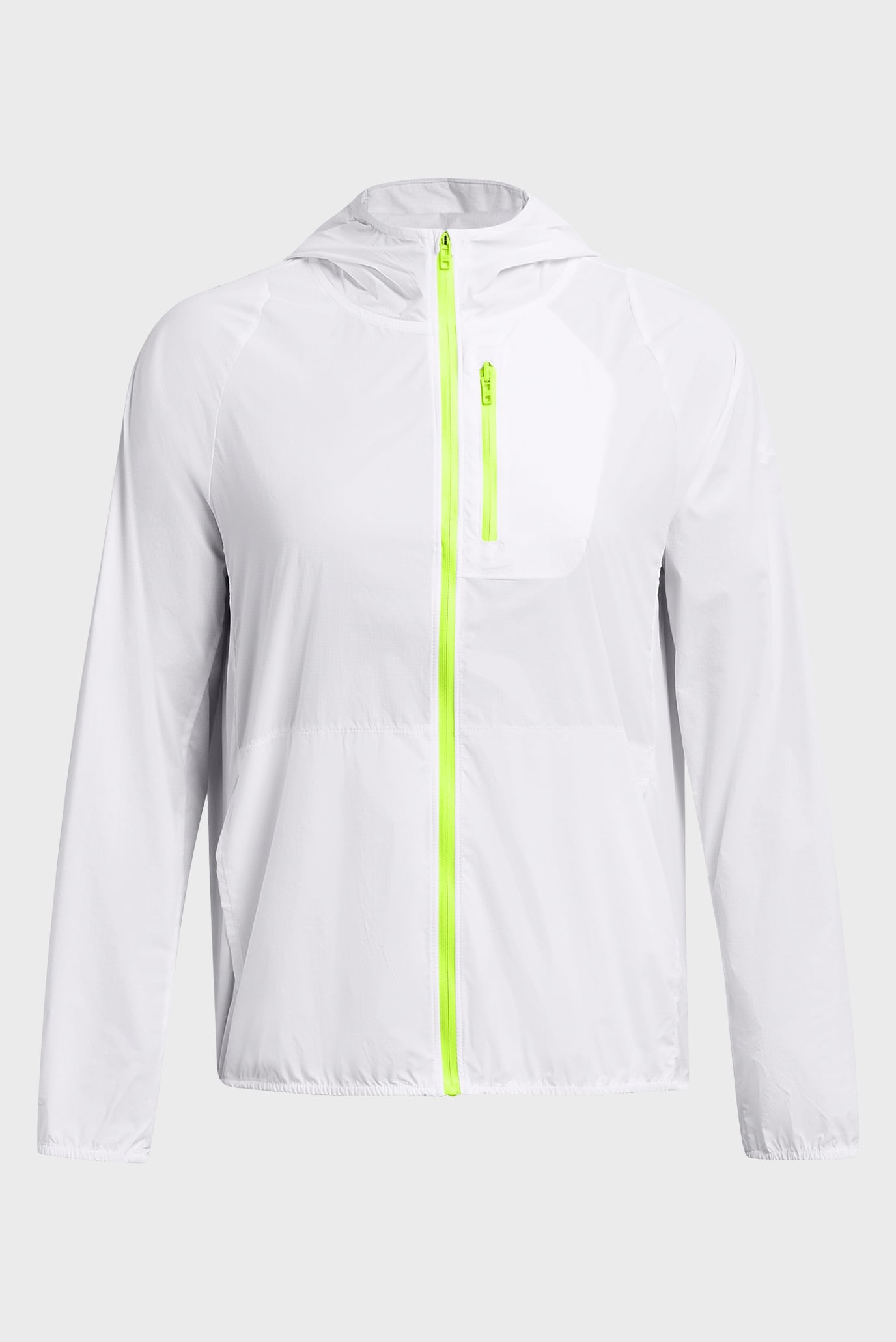 Женская белая ветровка LAUNCH LIGHTWEIGHT JKT 5