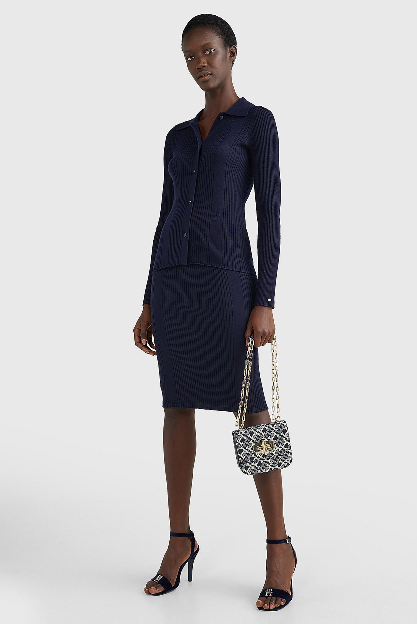 Юбка FITTED RIBS PENCIL SKIRT 2