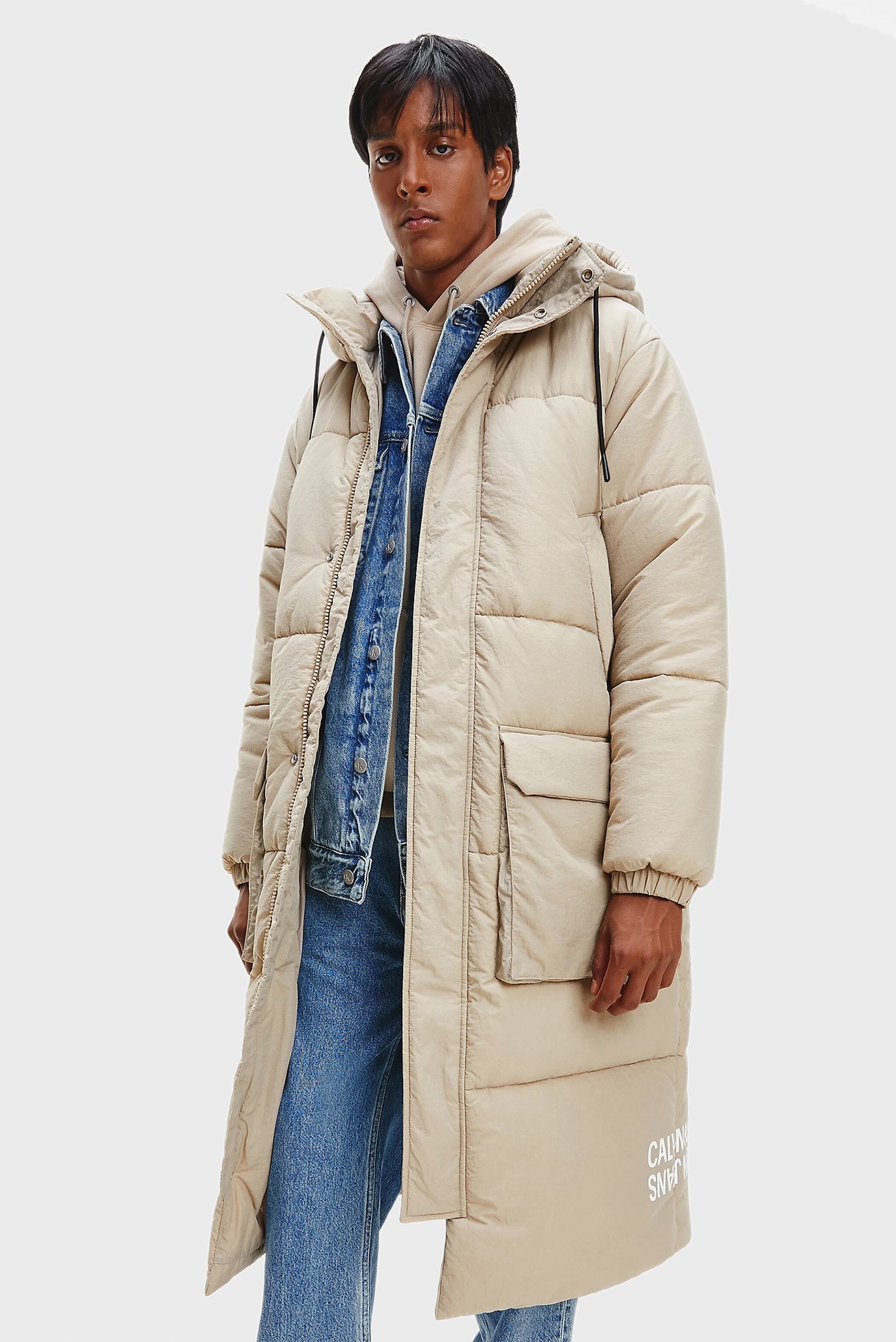 Мужская бежевая куртка SUSTAINABLE 3