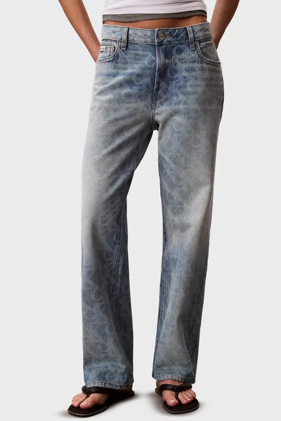 Джинсы 90s STRAIGHT AOP LT PLAYBILL Calvin Klein Jeans