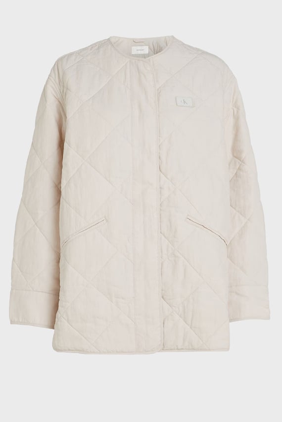 Женская светло-серая куртка WASHED LYOCELL SHACKET