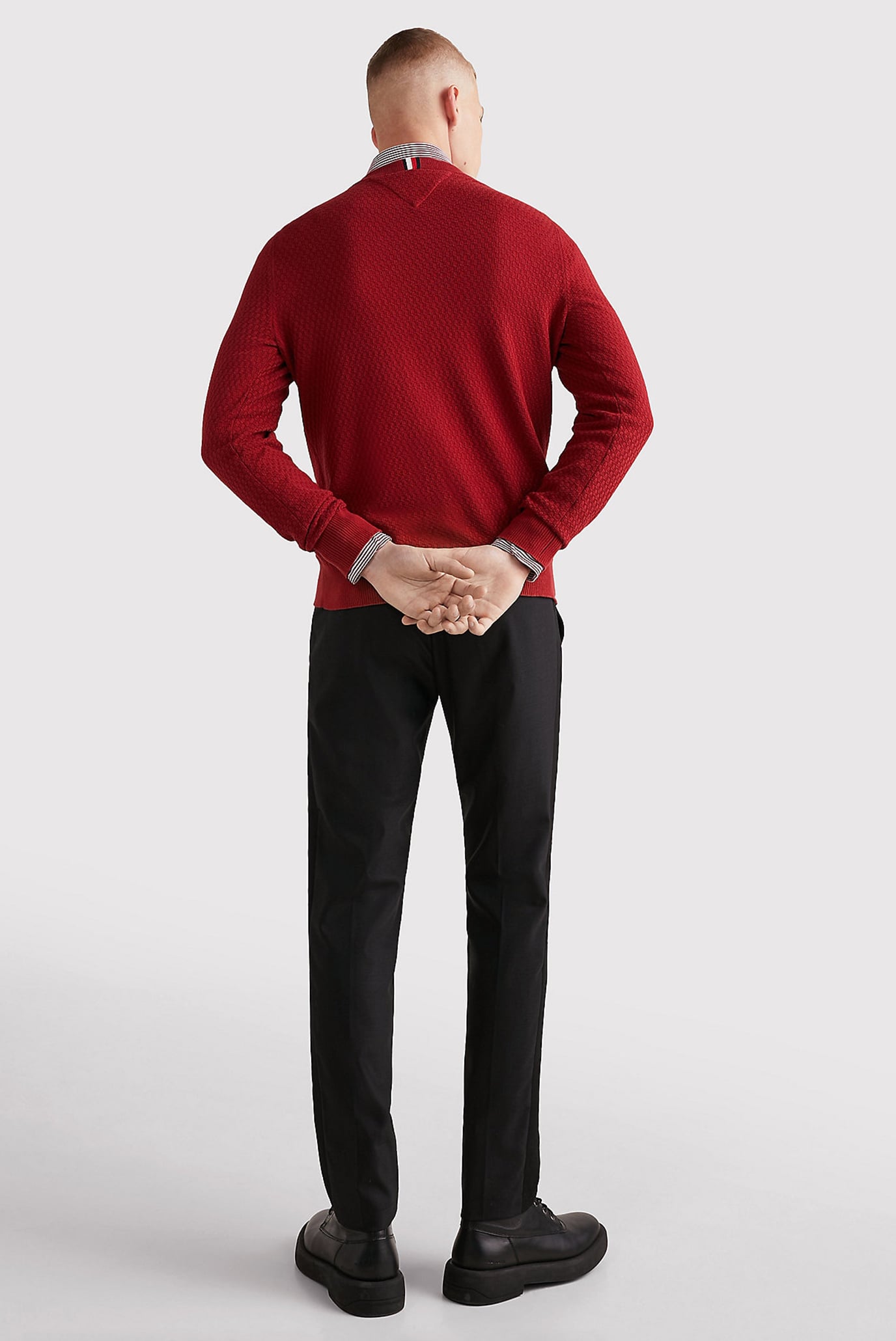 Свитер CROSS STRUCTURE CREW NECK 3